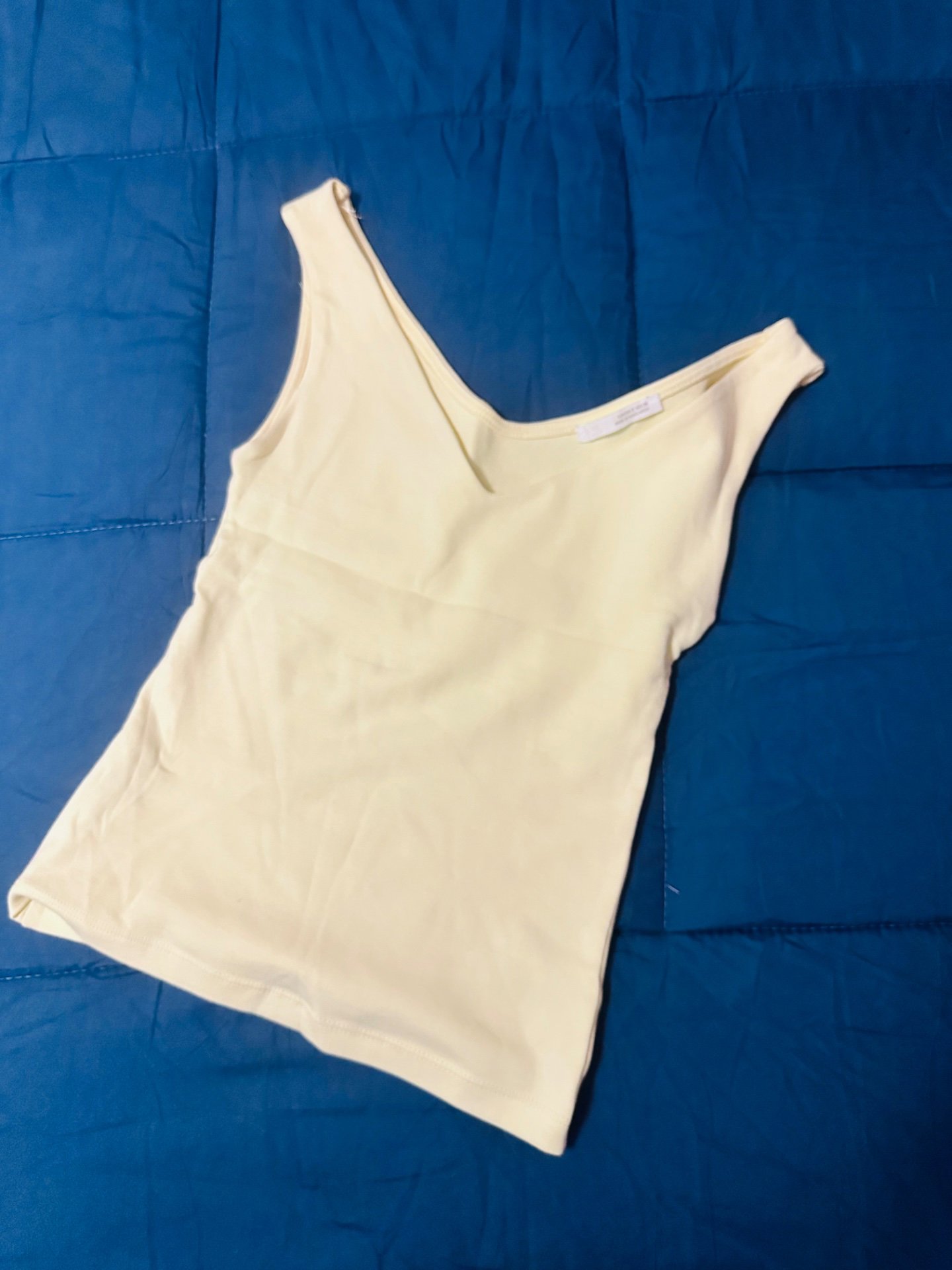 Zara Cream Sleeveless Top – Size S, Zara, S, Excellent condition — preloved on SilentSale®