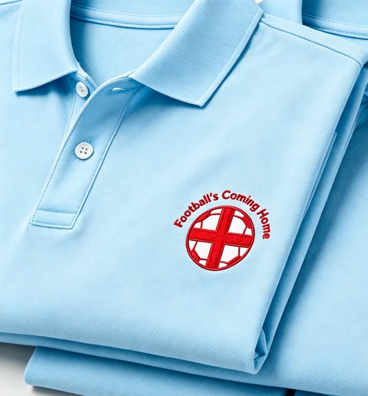 3 new blue polo shirts, size L, ENGLAND, L, New condition — preloved on SilentSale®
