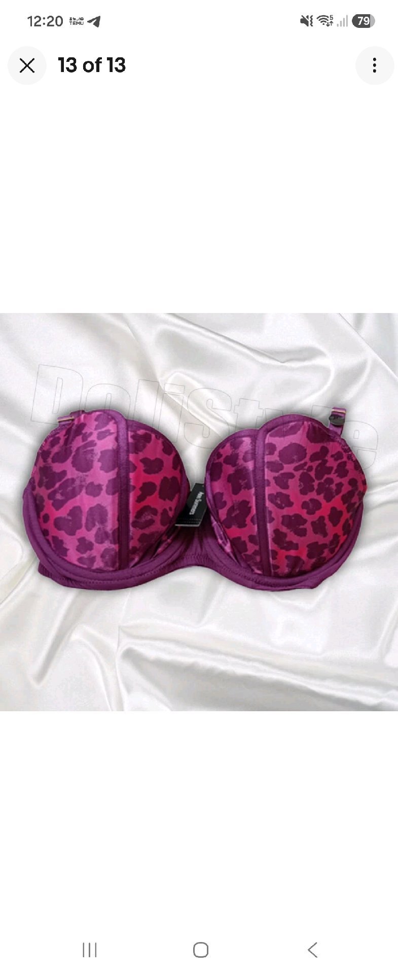 Ann Summers Purple Leopard Print Padded Bra – Size 38E, Ann Summers, 38E, New condition — preloved on SilentSale®