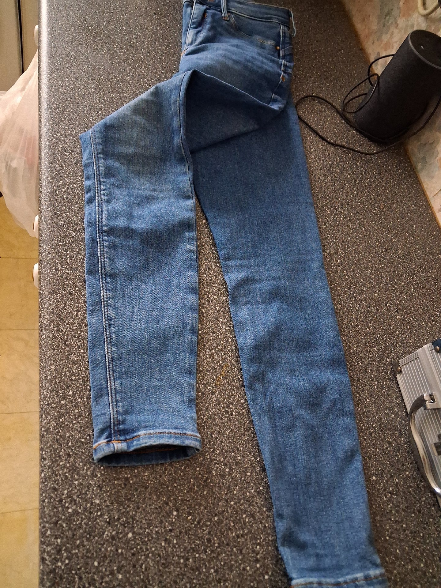 River Island Molly Blue Skinny Jeans – EUR 34/ UK 8., River Island, EUR 34, Like New condition — preloved on SilentSale®