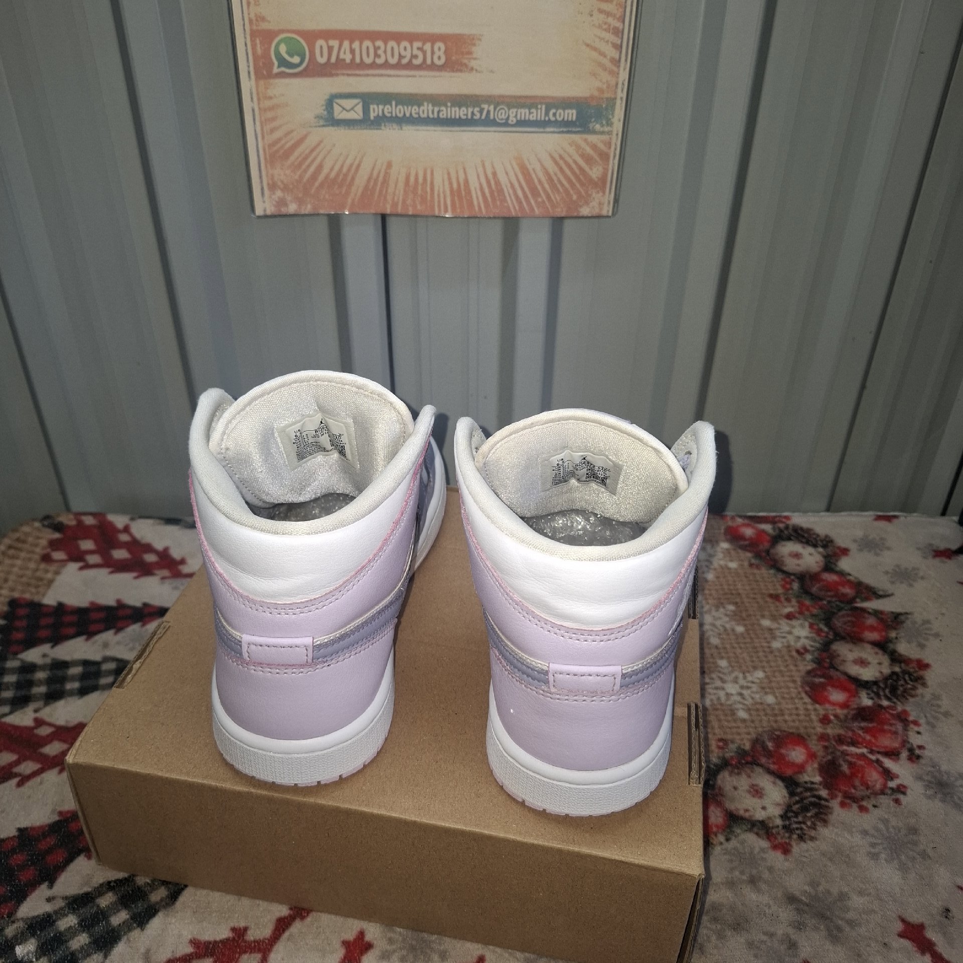 Air Jordan 1 Mid White and Grey Trainers – UK 4, Nike, 4, Excellent condition — preloved on SilentSale®