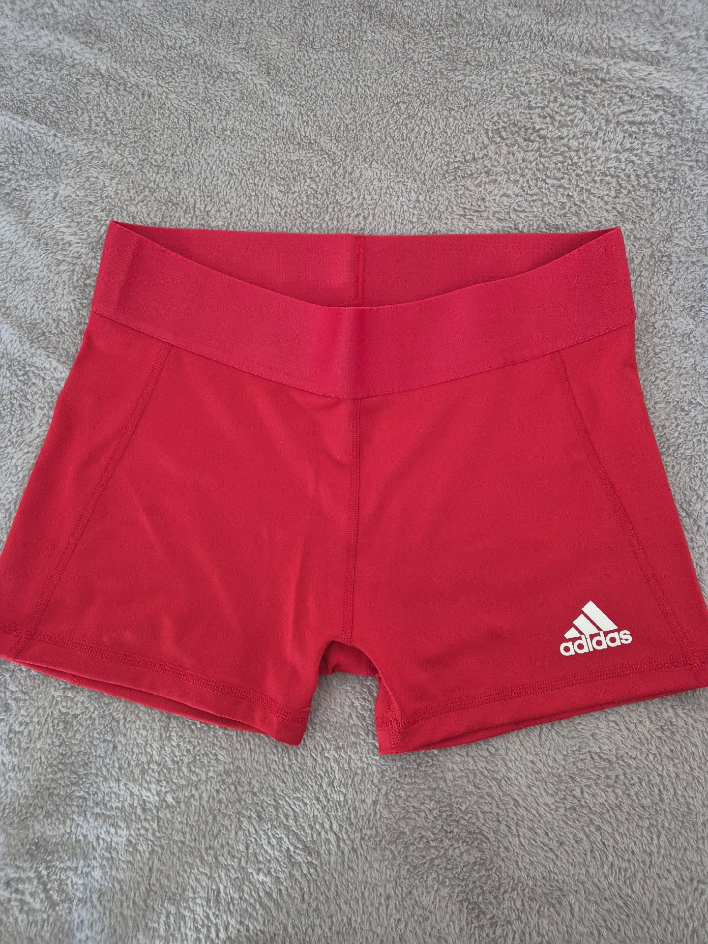 Adidas Red Volleyball Shorts – UK M 3", Adidas, UK M 3", New condition — preloved on SilentSale®