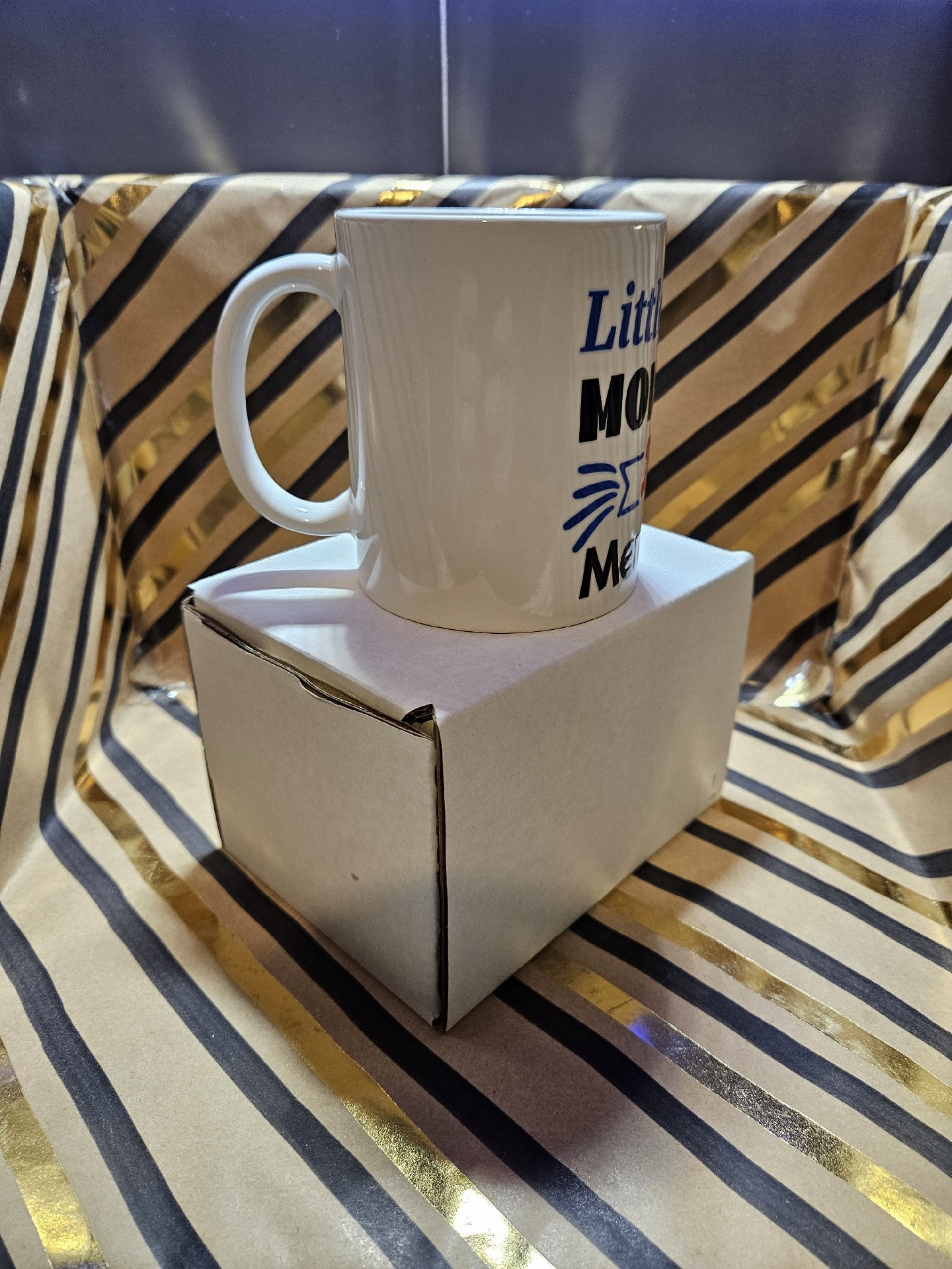 Ceramic Mug with 'Little Moments Big Memories' Print, Unbranded, One Size, New condition — preloved on SilentSale®