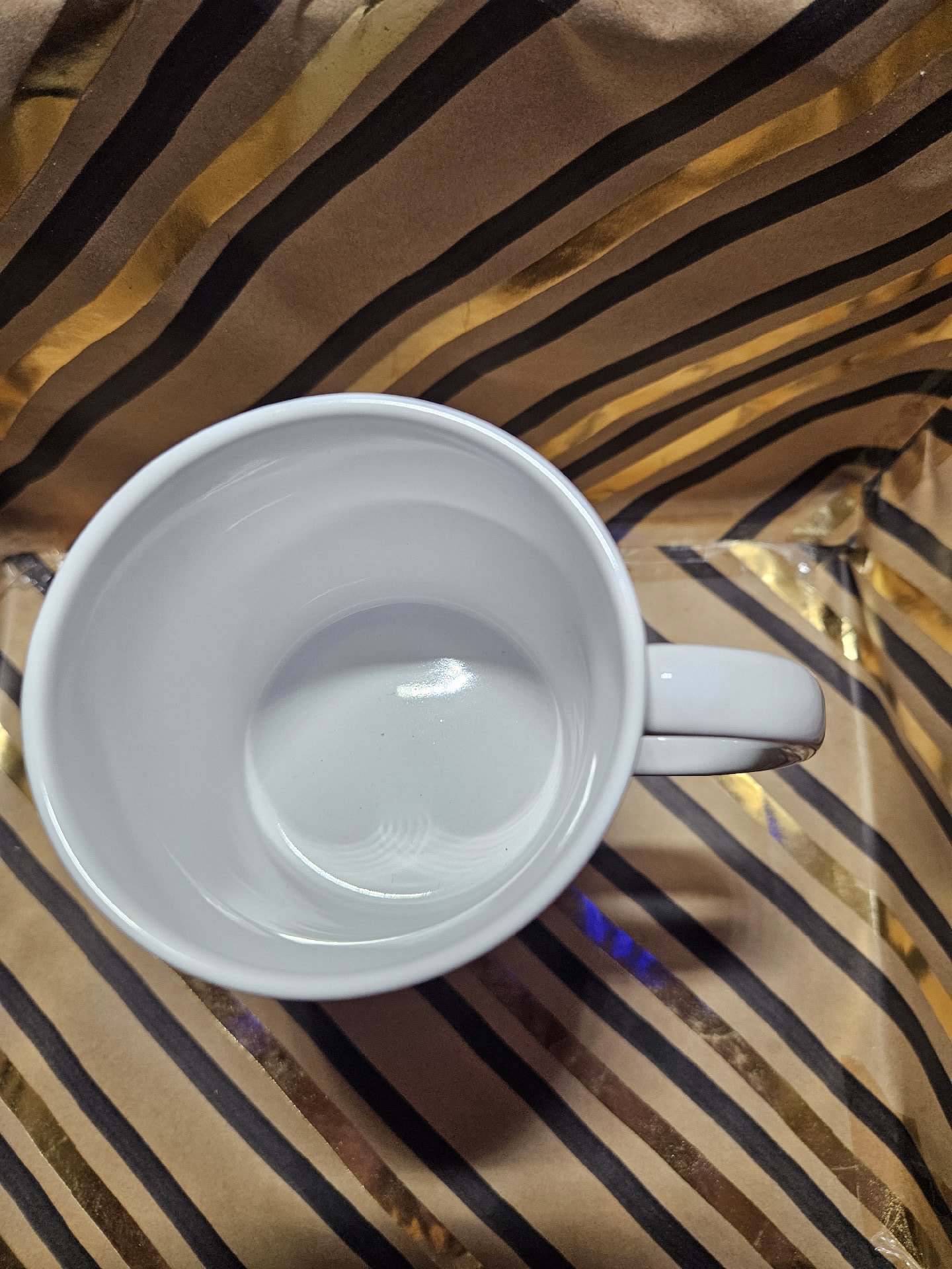White Ceramic Mug with Humorous Quote, Unbranded, One Size, New condition — preloved on SilentSale®