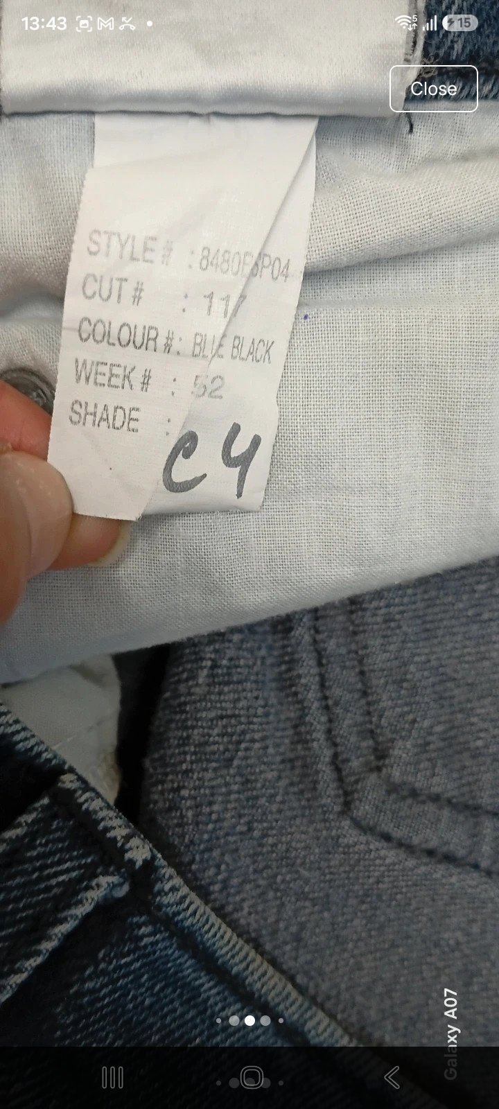 Blue Harbour Marks & Spencer Blue Black Jeans – Waist 36, Length 31, Marks & Spencer, W36 L31, Good condition — preloved on SilentSale®