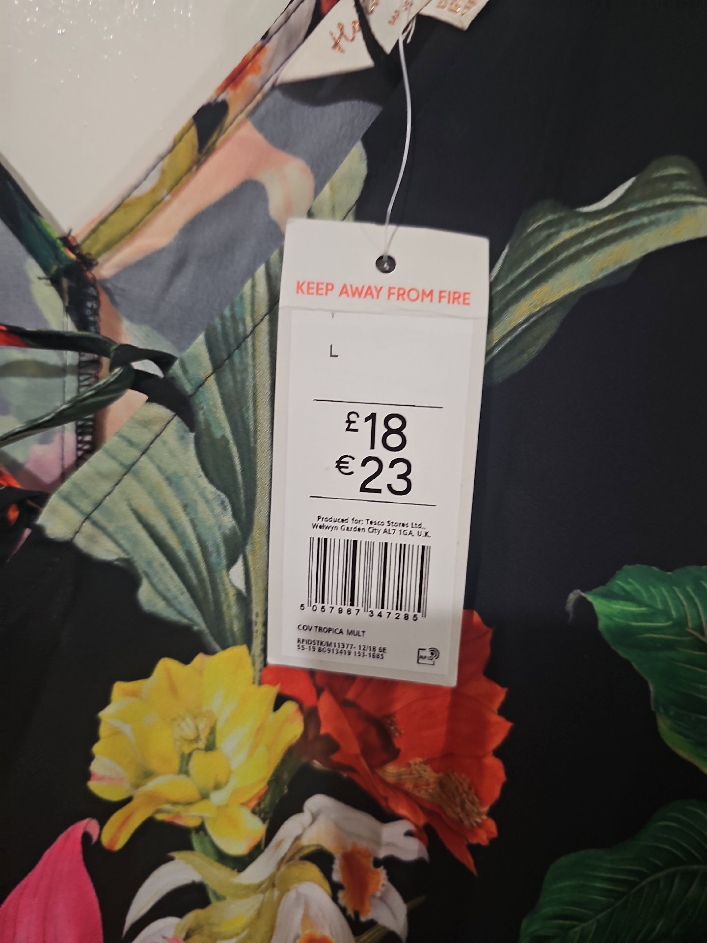 Holiday By Fox Black Floral Midi Dress – Size L, Holiday By Fox, L, New condition — preloved on SilentSale®