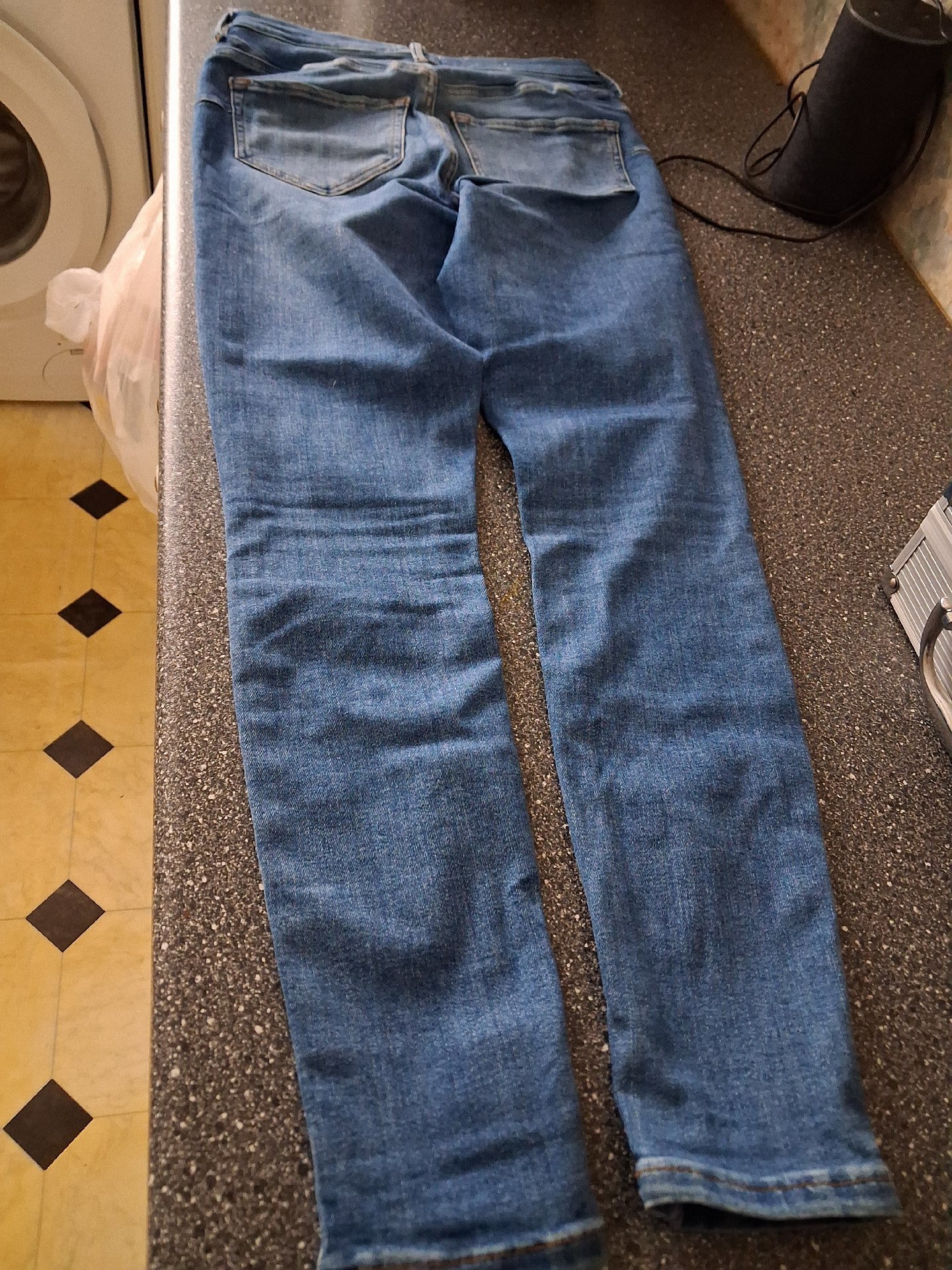 River Island Molly Blue Skinny Jeans – EUR 34/ UK 8., River Island, EUR 34, Like New condition — preloved on SilentSale®