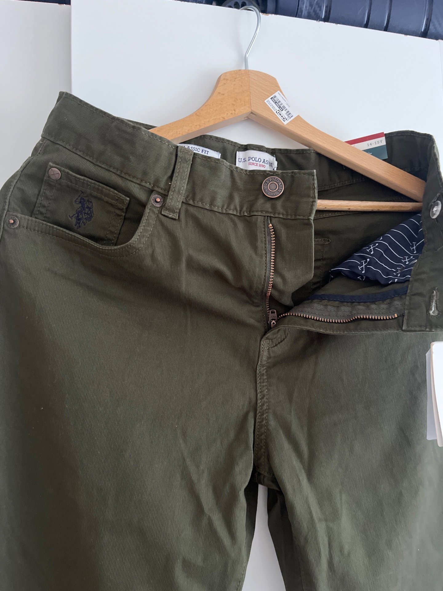 U.S polo assn Classic Fit Trousers, U.S. Polo Assn, 14-15 years, New condition — preloved on SilentSale®