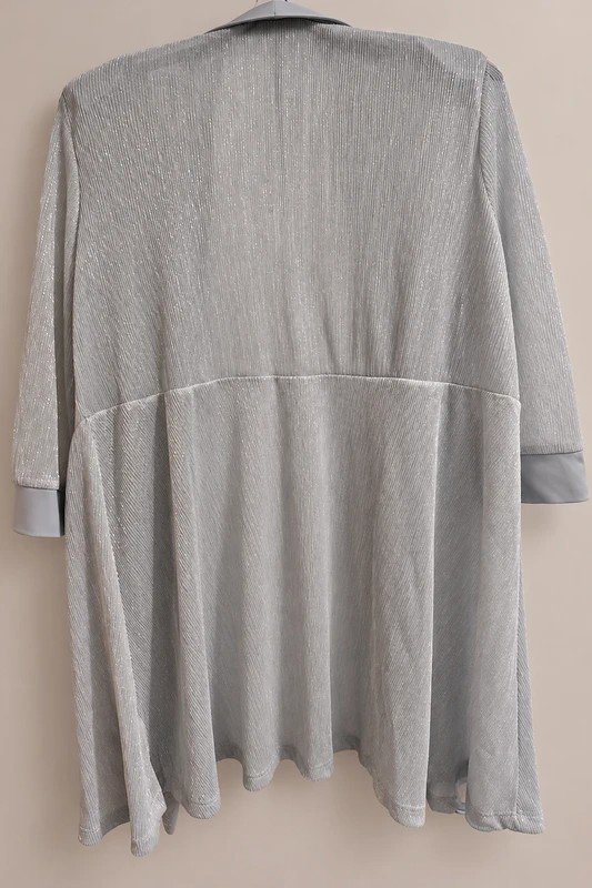 Nightingales Silver Sparkle Kimono Style Cardigan, Nightingales, 16, New condition — preloved on SilentSale®
