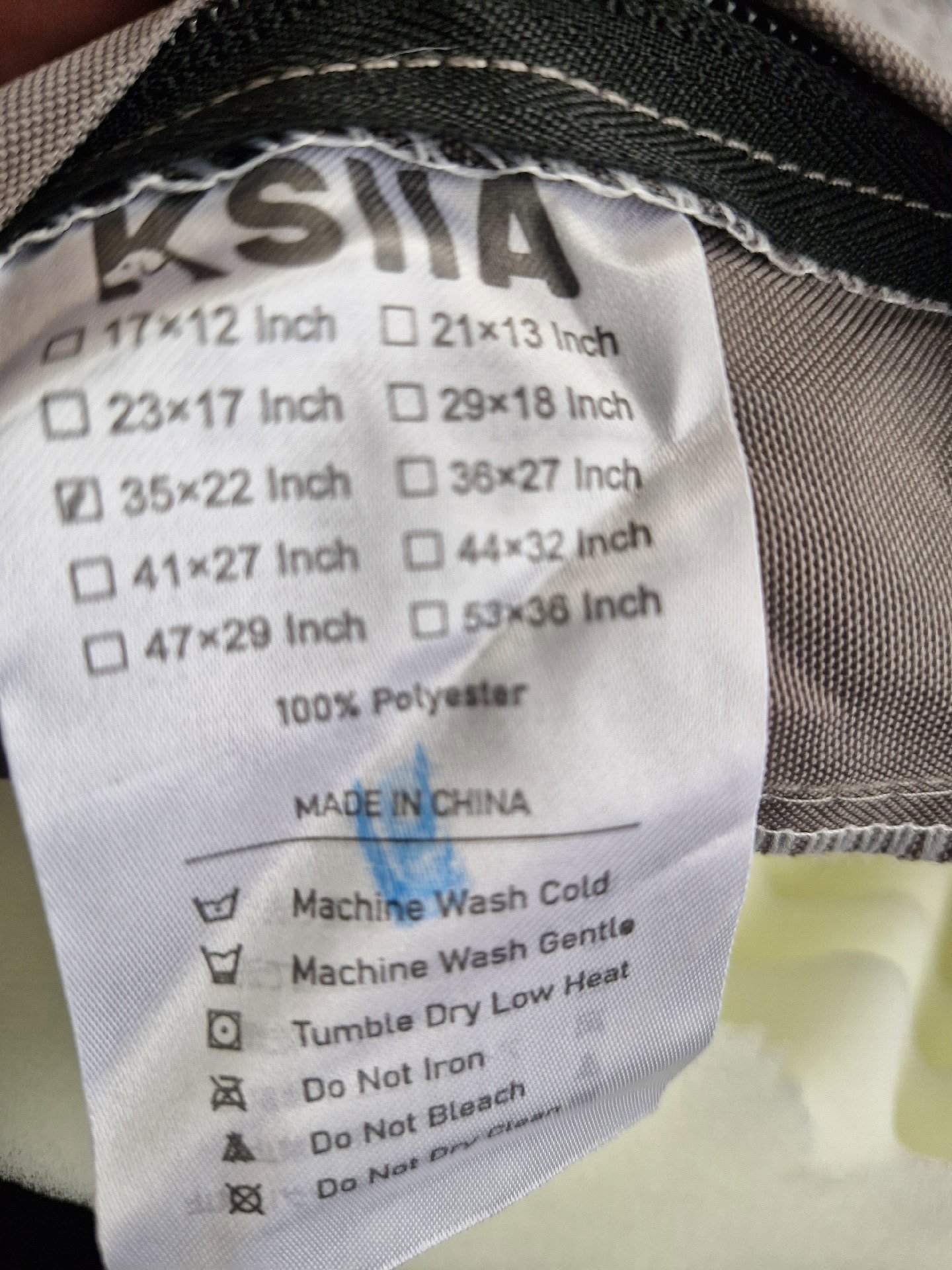 Ksita Grey Pet Bed Cushion 35x22 Inch, Ksita, 35x22 Inch, New condition — preloved on SilentSale®