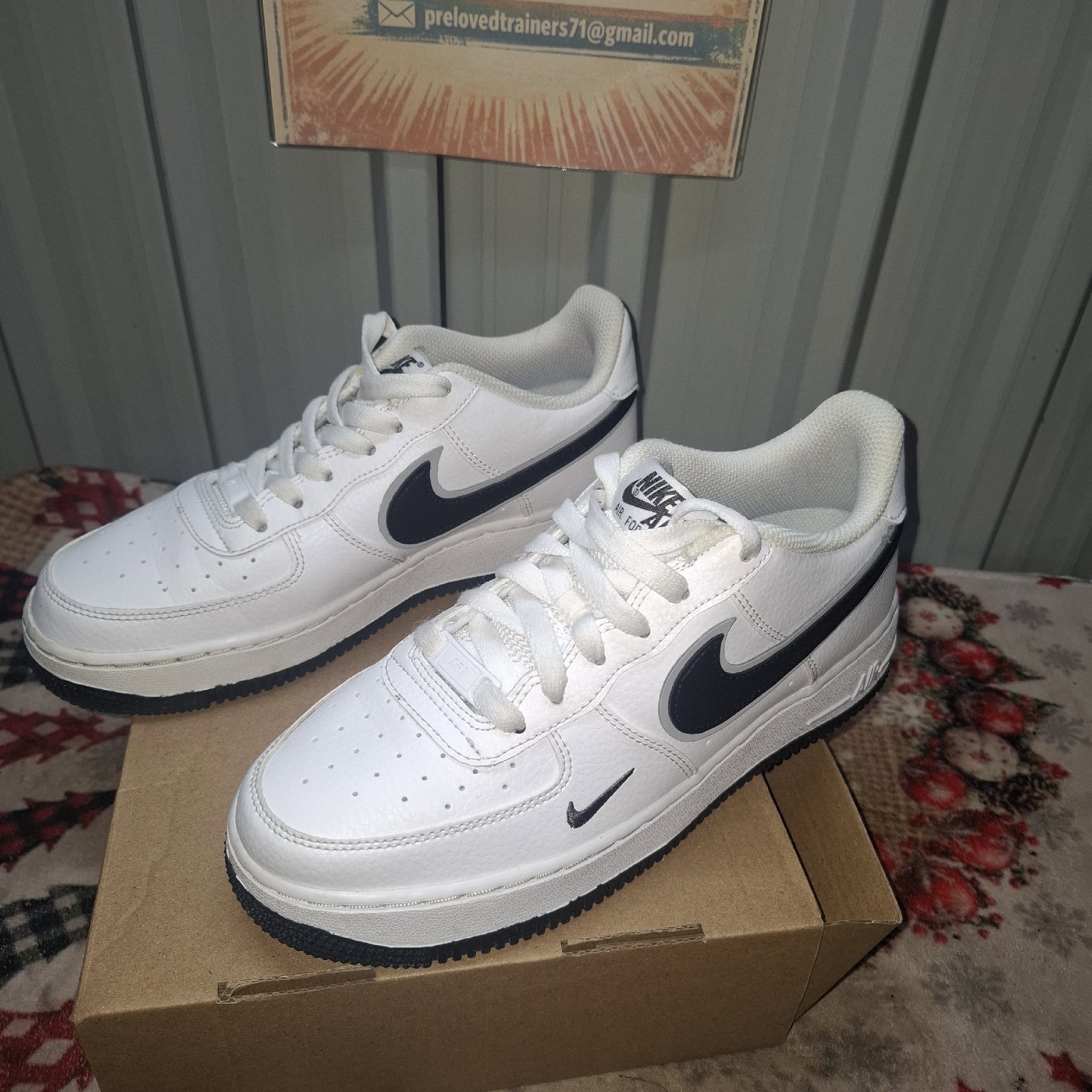 Nike Air Force 1 White Trainers UK 5.5, Nike, 5.5, Excellent condition — preloved on SilentSale®