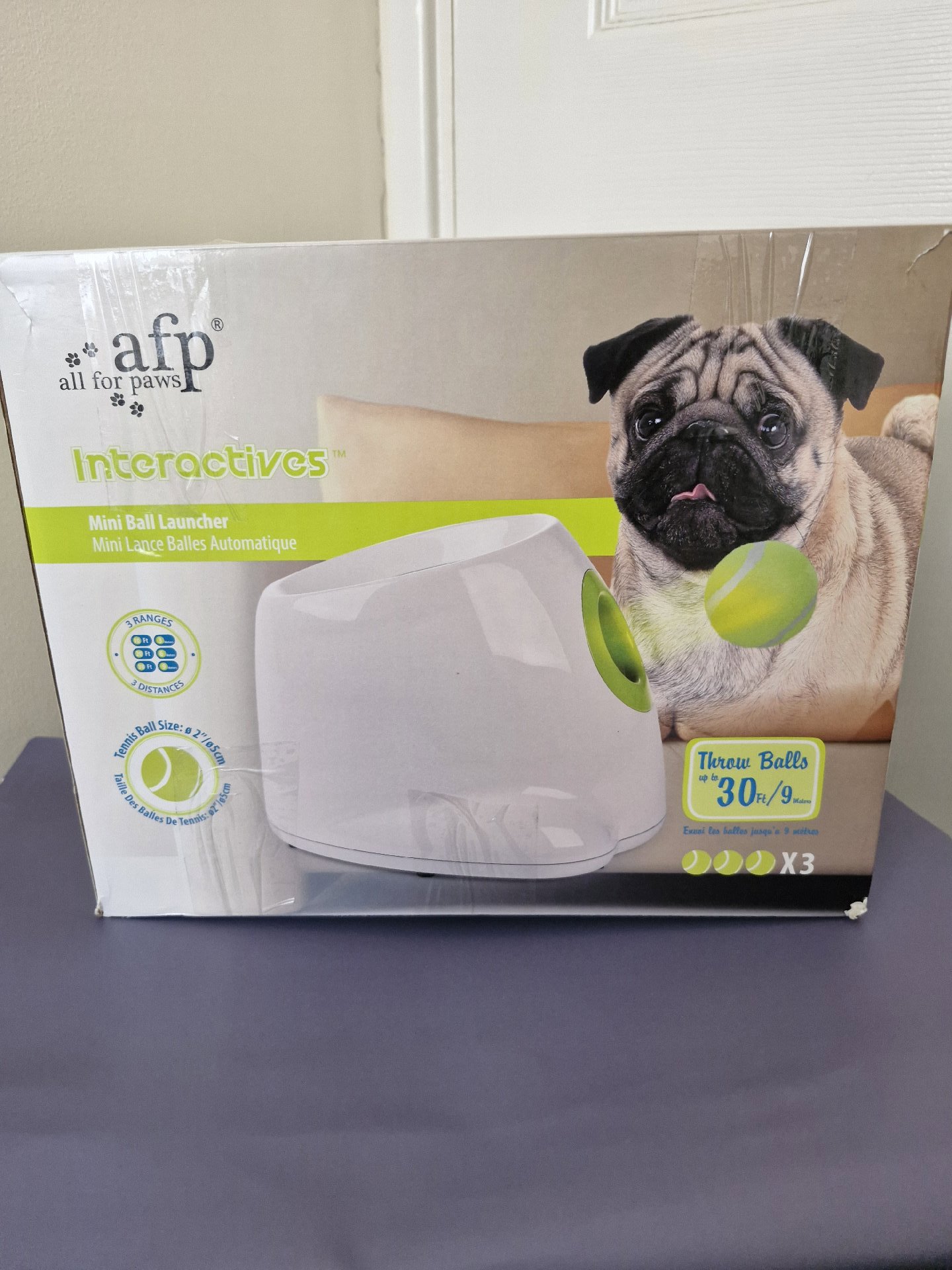 AFP All For Paws Interactives Mini Ball Launcher for Dogs, AFP All For Paws, One Size, Excellent condition — preloved on SilentSale®