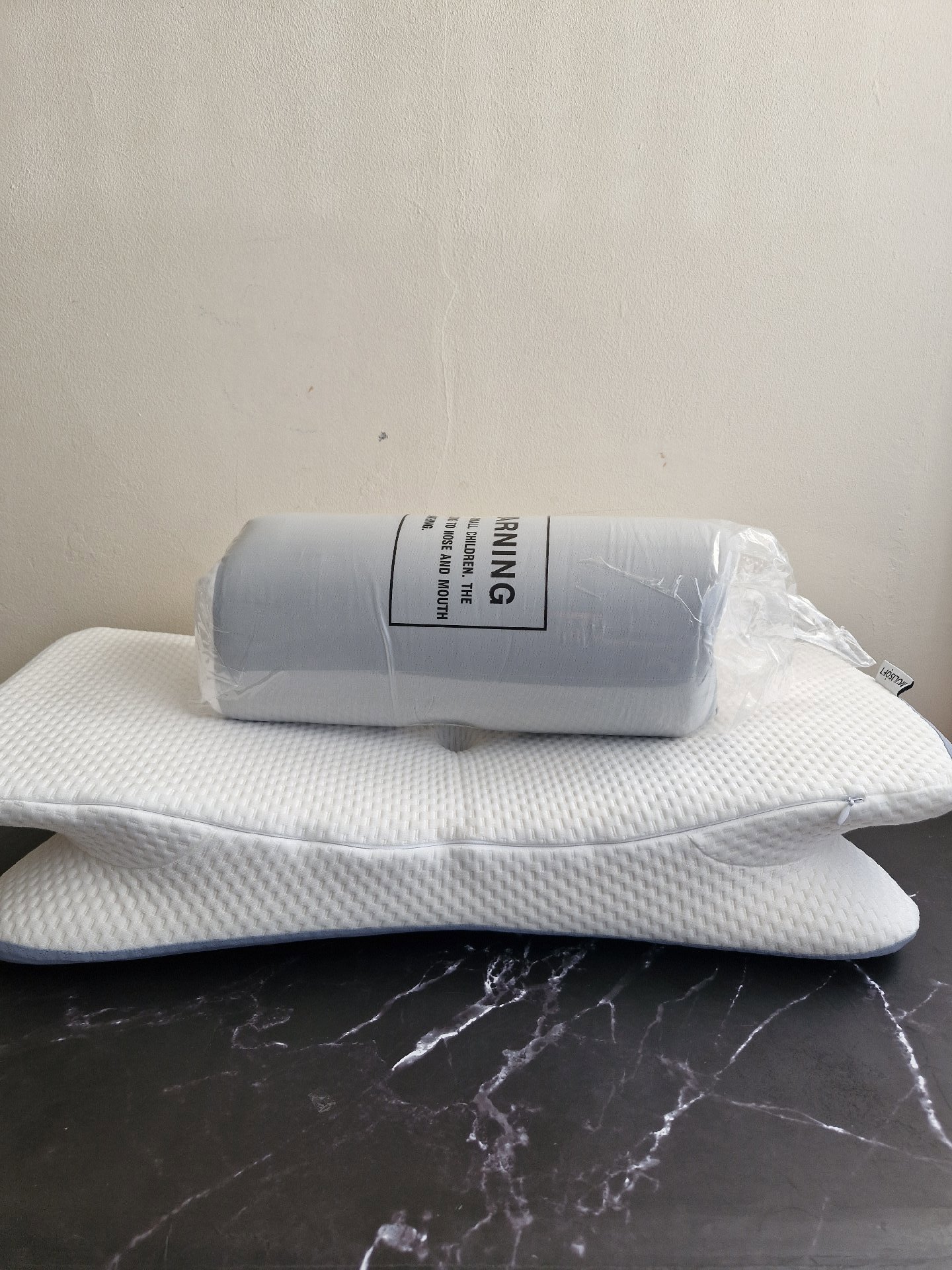 Memory Foam Orthopedic Pillow with Neck Support, Mulisoft, One Size, New condition — preloved on SilentSale®