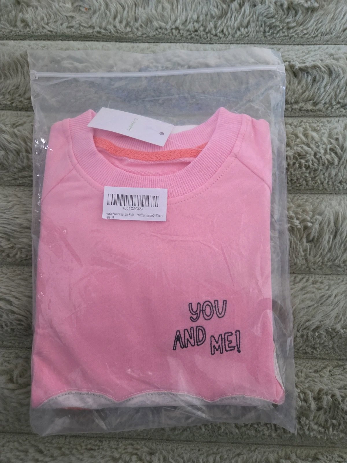 2× Sweatshirt for Kids, Amazon Essentials, 24-36 months / 92 cm, New condition — preloved on SilentSale®