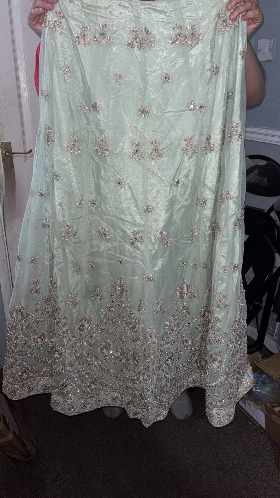  Asian lehnga , Unbranded, 14, Like New condition — preloved on SilentSale®