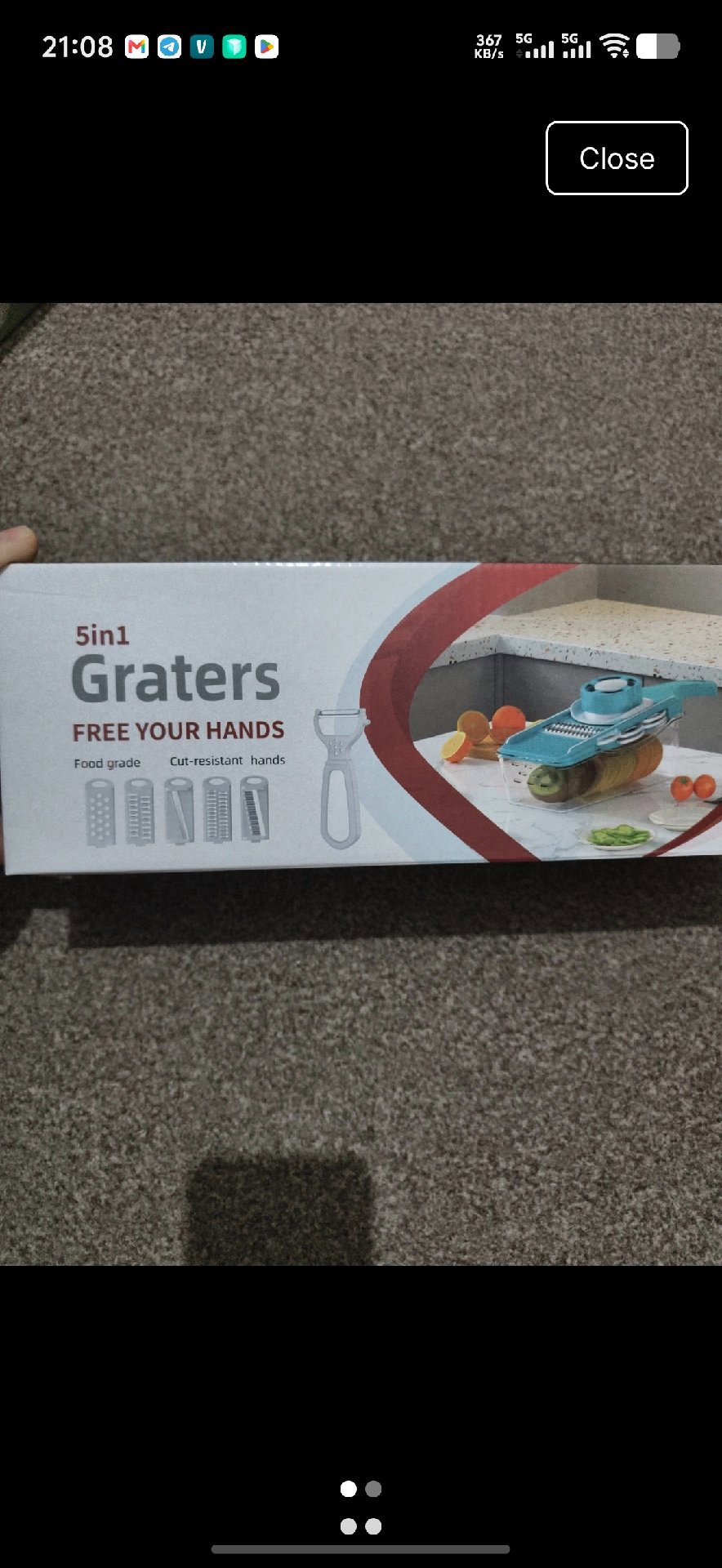 5 in 1 Kitchen Grater Set with Food Grade Blades, Unbranded, One Size, New condition — preloved on SilentSale®