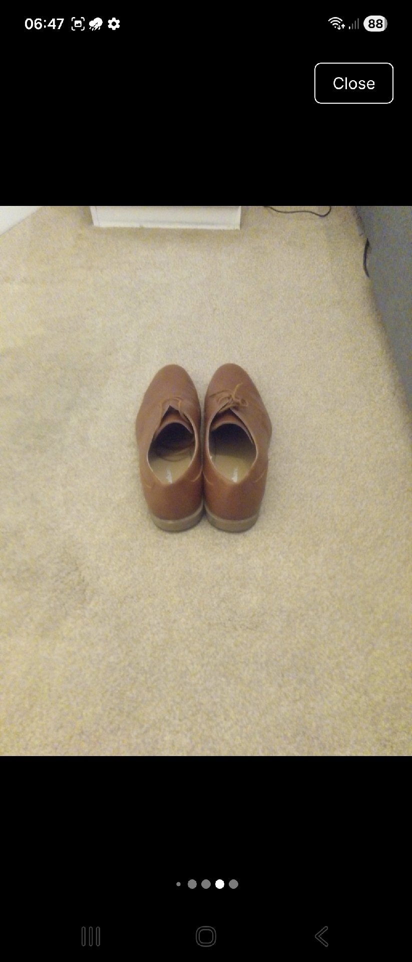 Threadbare Brown Leather Lace-Up Shoes, Threadbare, 11, New condition — preloved on SilentSale®