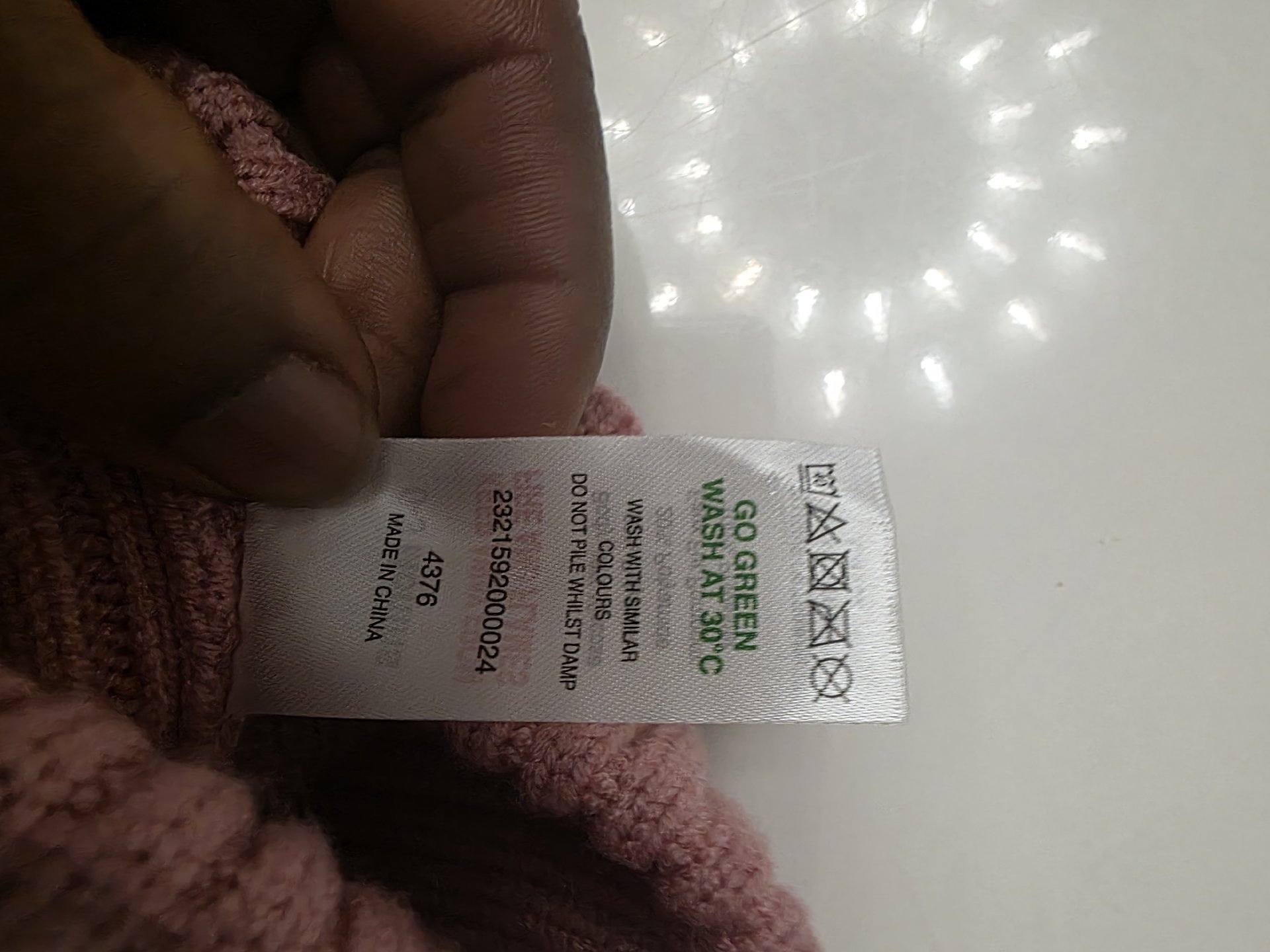 Baby Pink Double Pom-Pom Knit Beanie (0-3 Months), Baby, 0-3M, New condition — preloved on SilentSale®