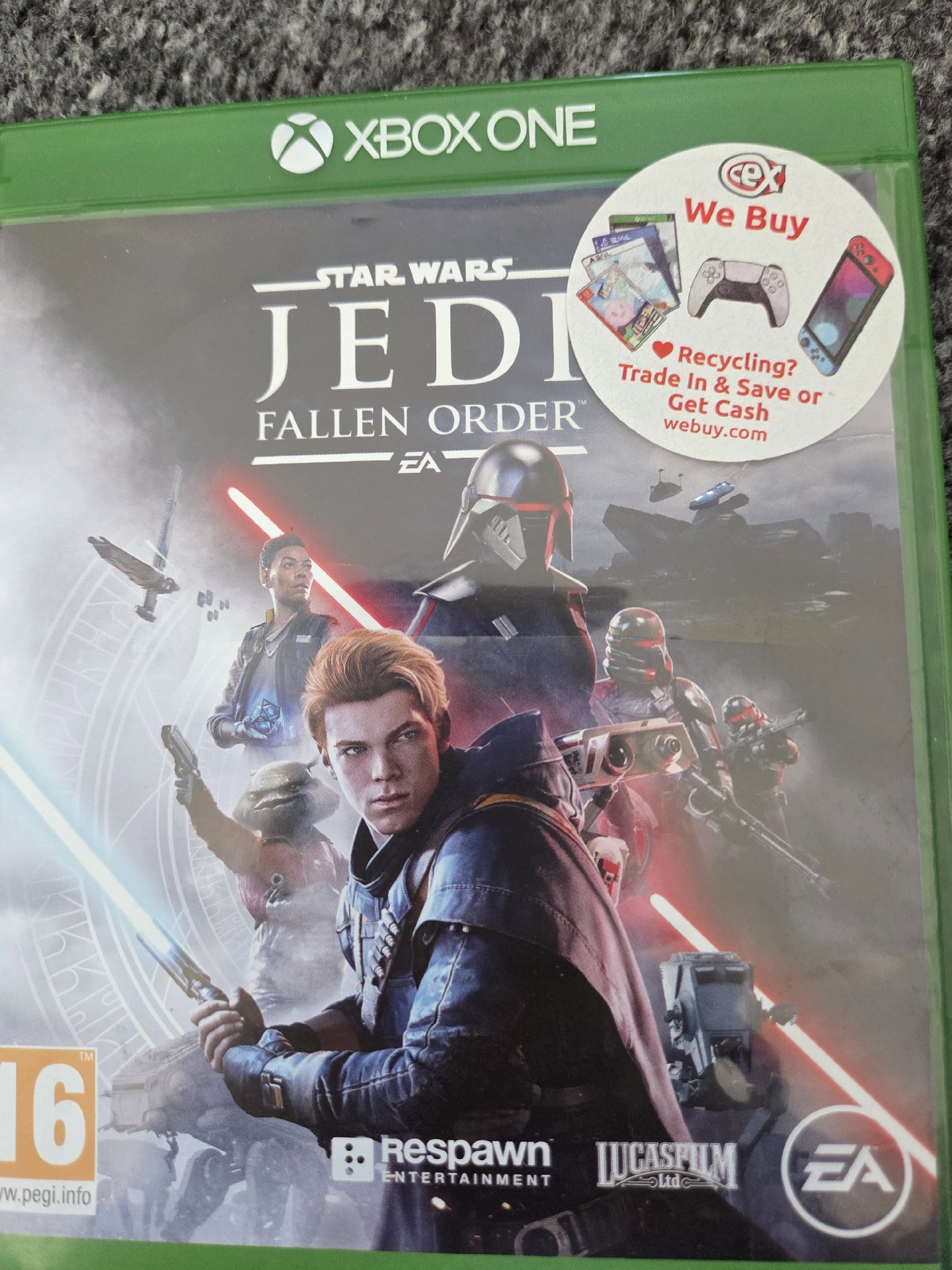 Star Wars Jedi Fallen Order Xbox One Game, Star Wars, One Size, Excellent condition — preloved on SilentSale®