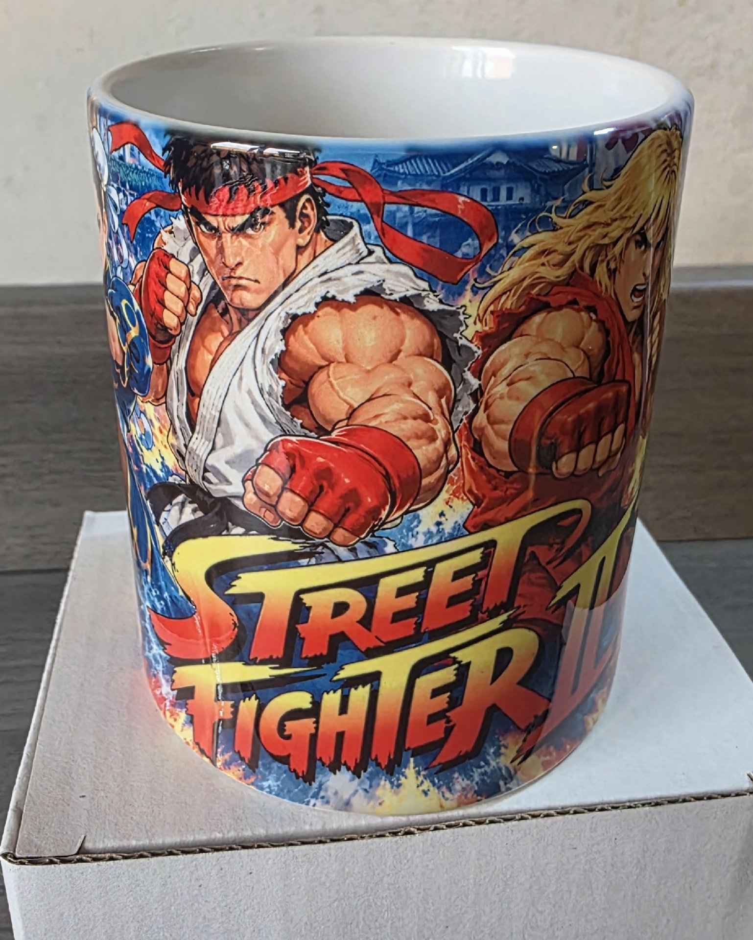 Street fighter 2 Mug ceramic New 11oz , Art, Medium, New condition — preloved on SilentSale®