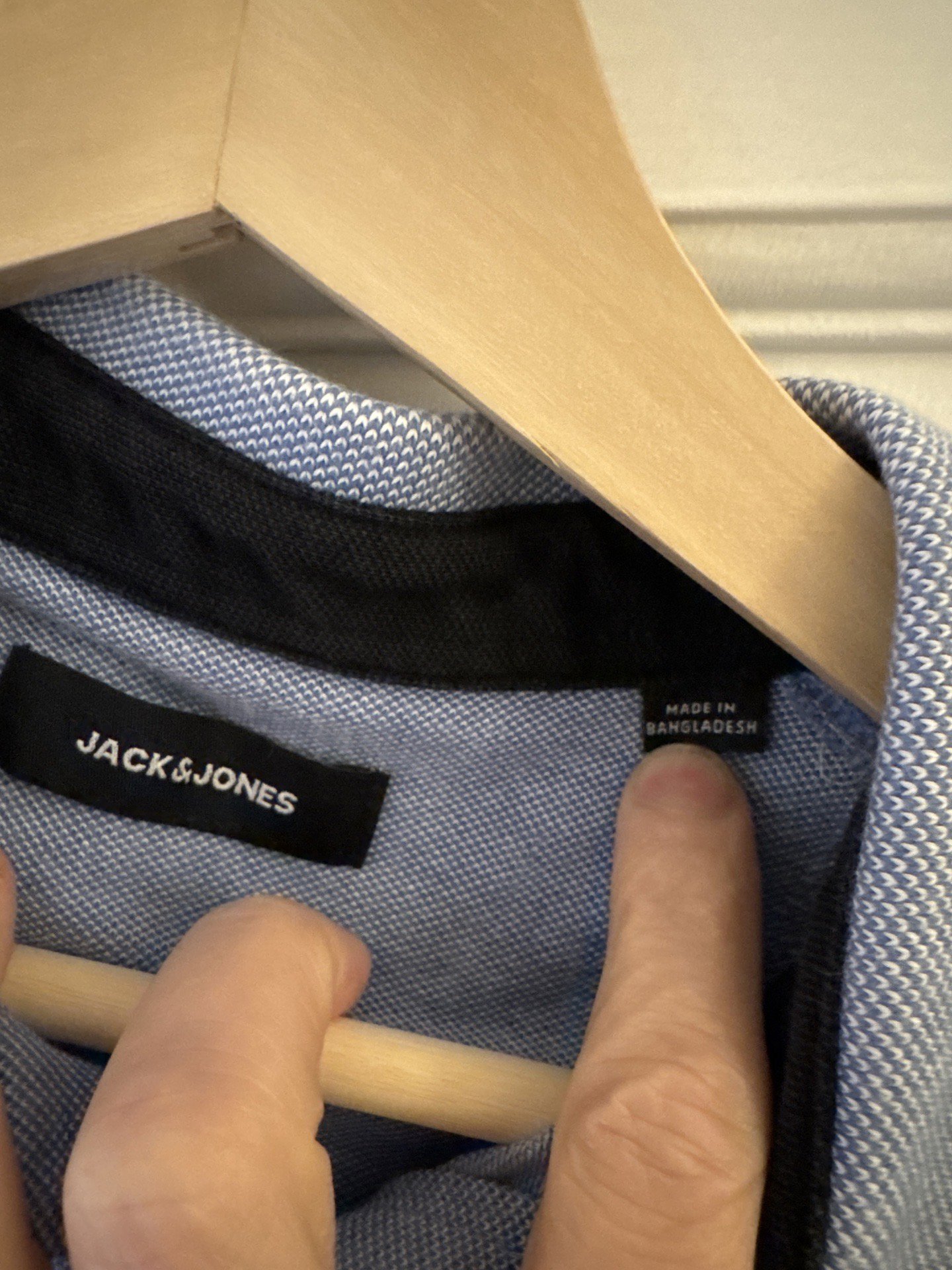 Jack & Jones Blue Polo Shirt, Jack & Jones, S, Excellent condition — preloved on SilentSale®