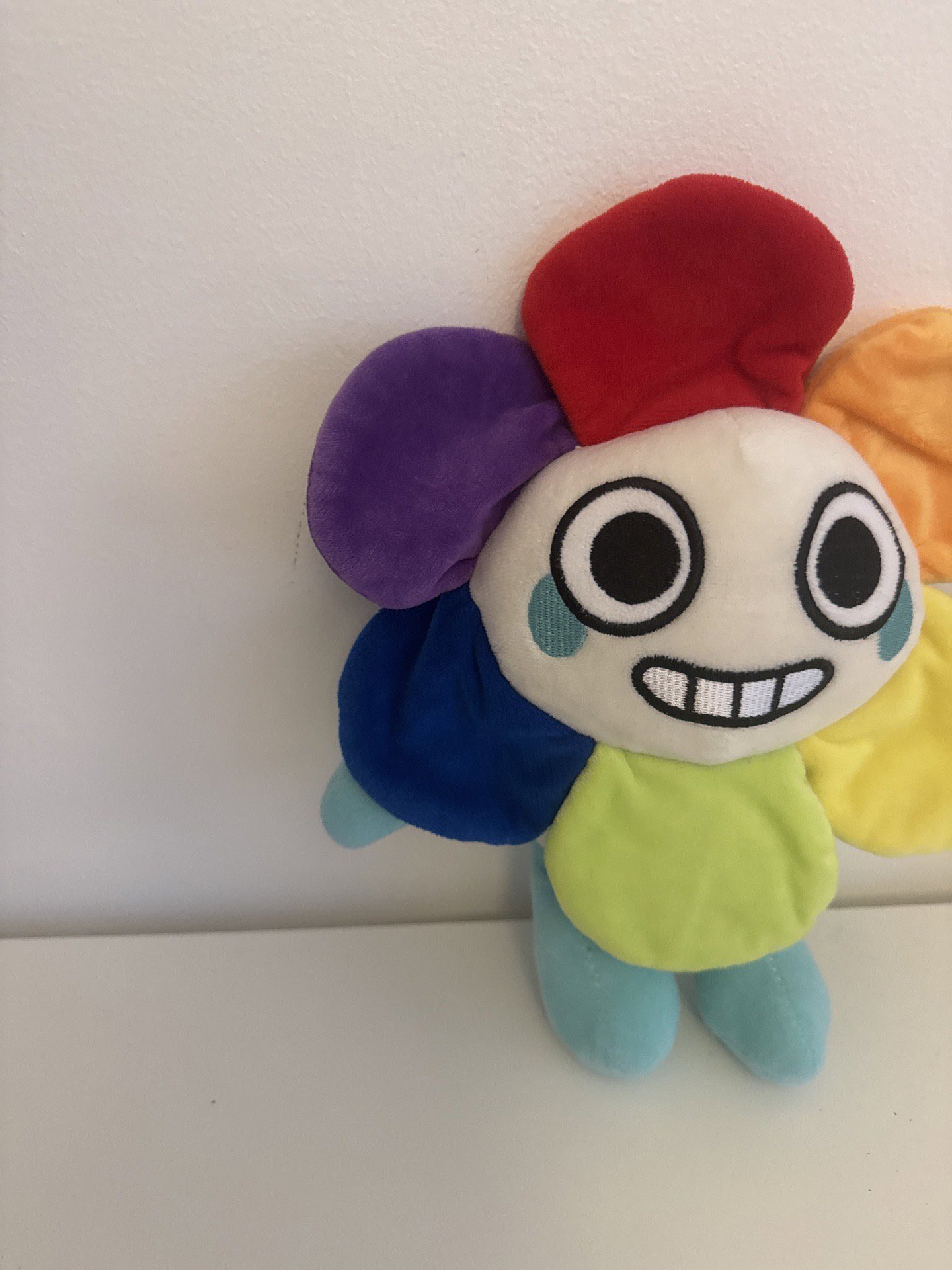 Rainbow Flower Plush Toy, Rainbow, One Size, Excellent condition — preloved on SilentSale®