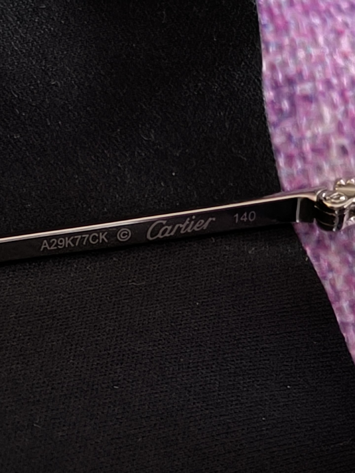 Cartier Rimless Sunglasses CT0550S 002, Cartier, 140 (temple length), Excellent condition — preloved on SilentSale®