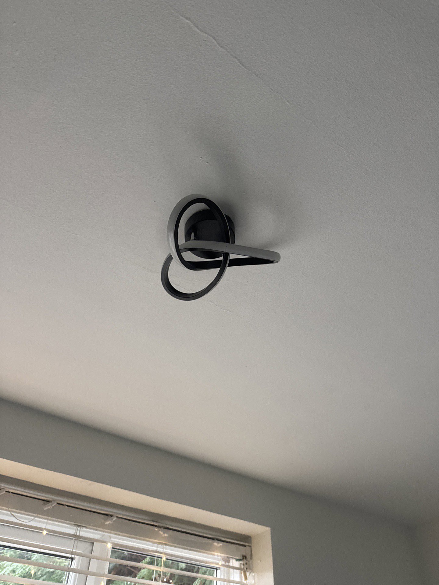 Modern Black and Silver LED 30W Ceiling  Light Fixture, Unbranded, One Size, Excellent condition — preloved on SilentSale®