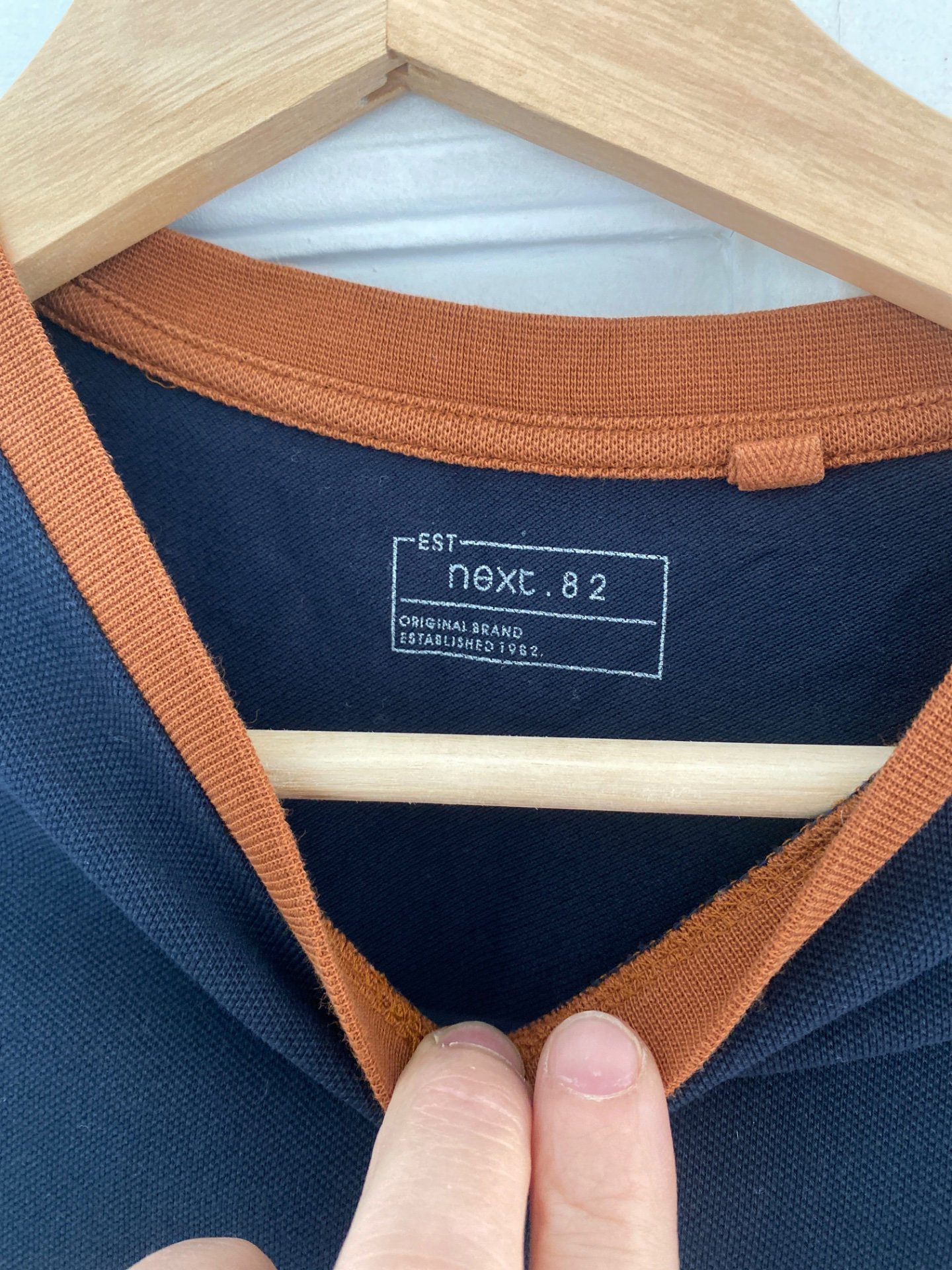 Men's Colour Block Long Sleeve Top – Size M, Next, S, Excellent condition — preloved on SilentSale®