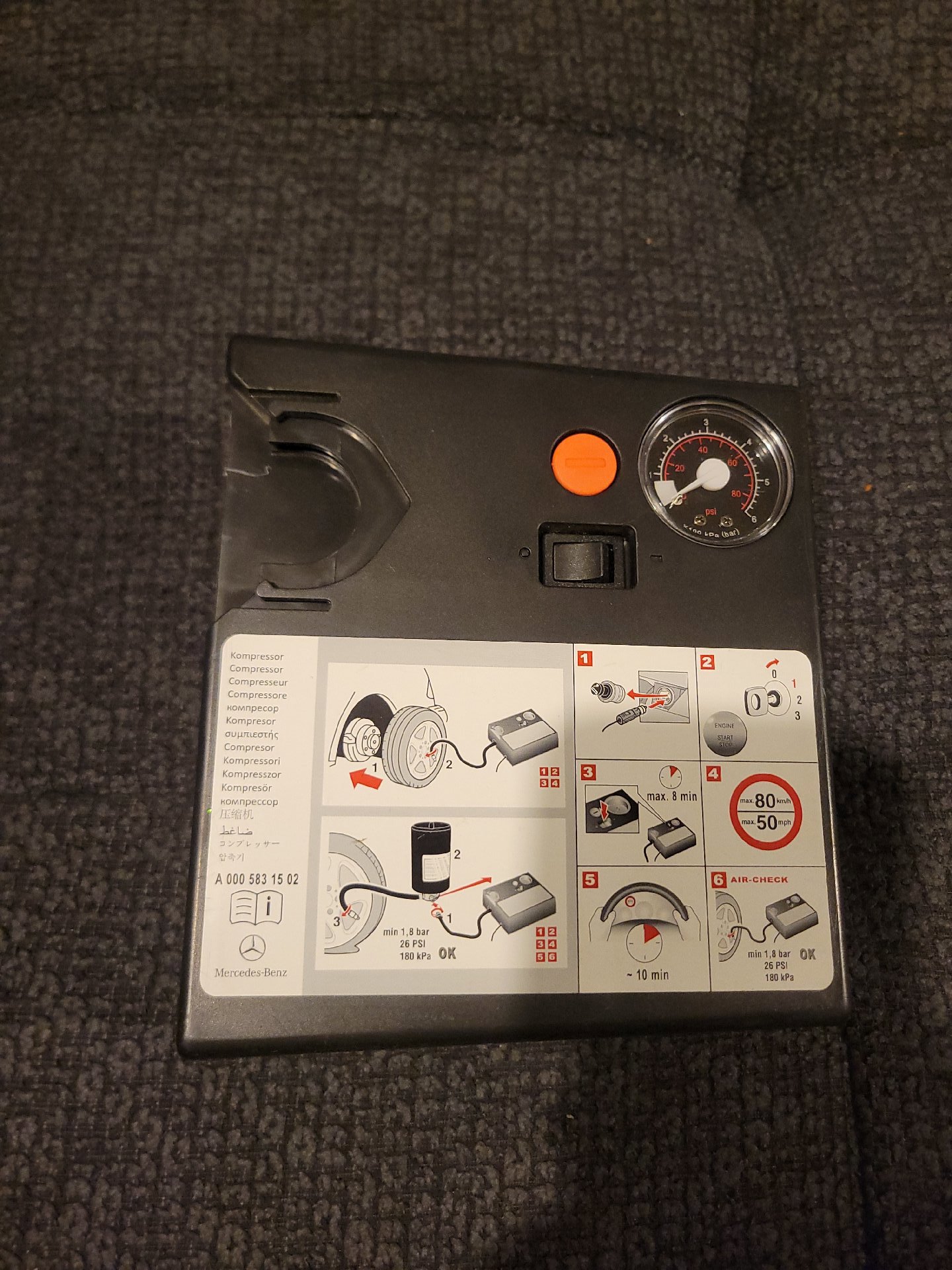 Mercedes-Benz Air Compressor Pump, Mercedes-Benz, One Size, New condition — preloved on SilentSale®