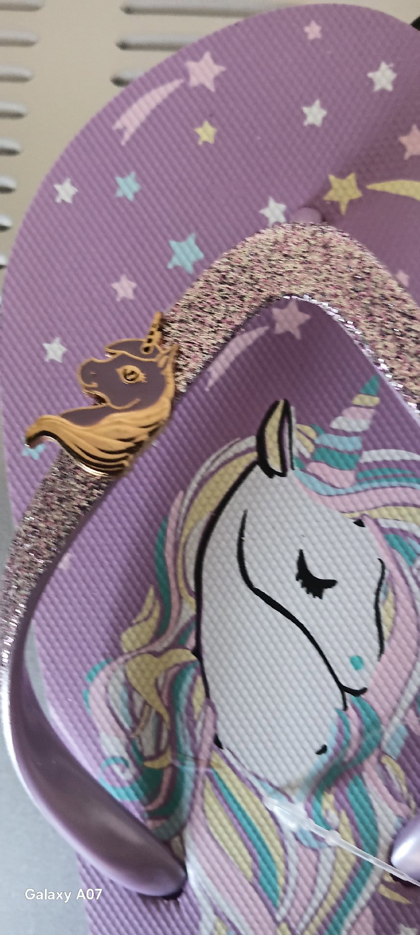 Sandrocks Purple Unicorn Print Girls Flip Flops UK 13/1, Sandrocks, UK 13/1, New condition — preloved on SilentSale®