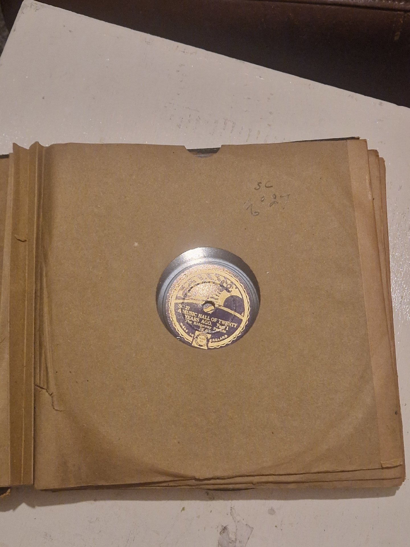 vintage Eclipse 78 RPM gramophone record storage album binder, Vintage, One Size, New condition — preloved on SilentSale®