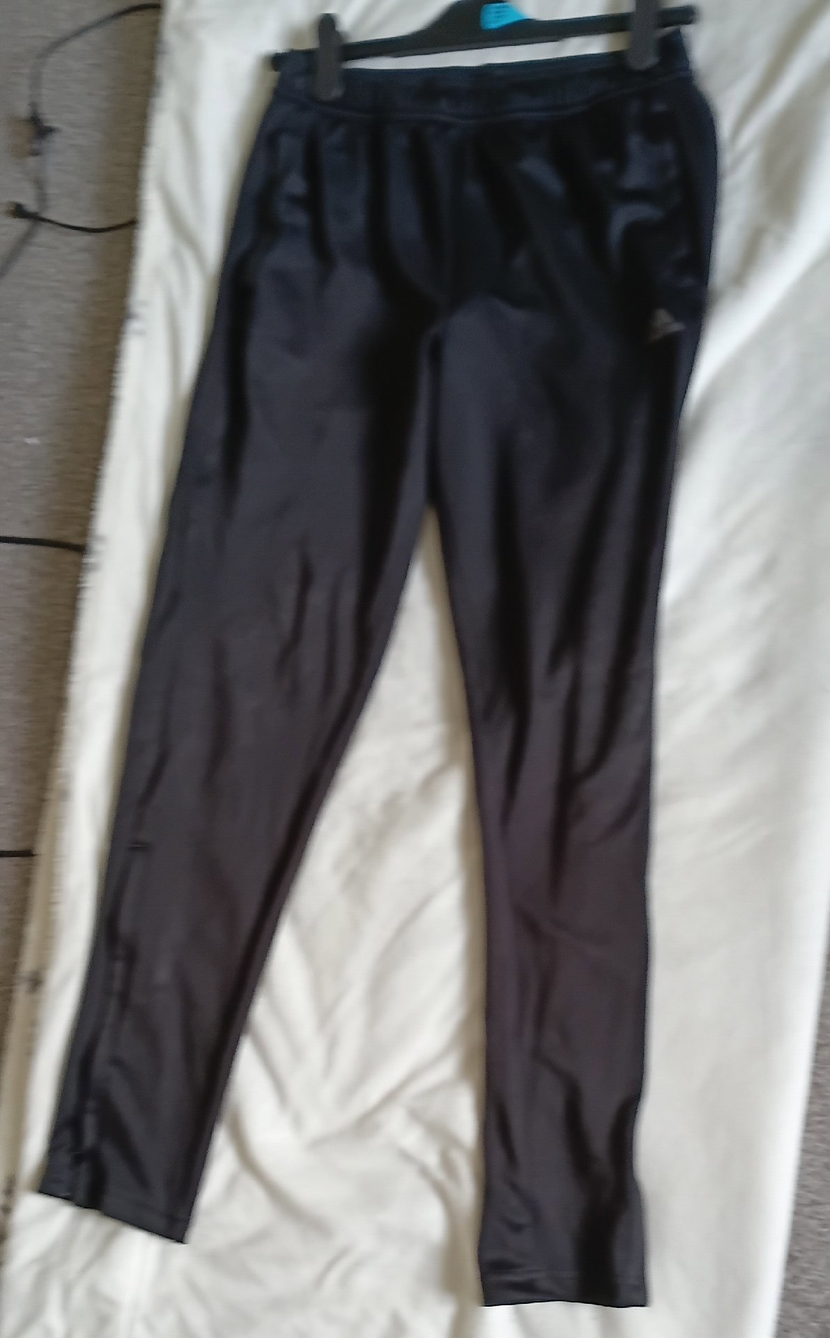Adidas Black Tracksuit Bottoms Joggers, Adidas, 13-14 years, Excellent condition — preloved on SilentSale®