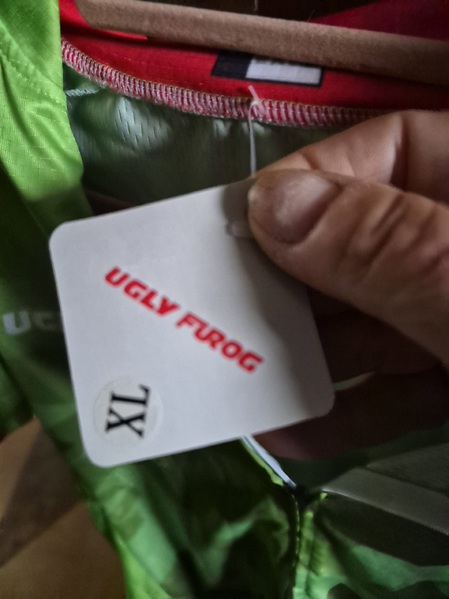 Ugly furog cycling  top, ugly furog, XL, New condition — preloved on SilentSale®