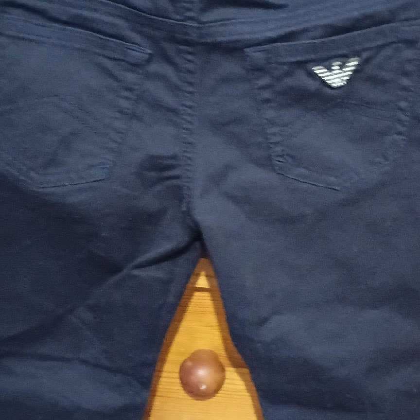 Armani Junior Black Jeans, Armani Junior, 4 years, Like New condition — preloved on SilentSale®