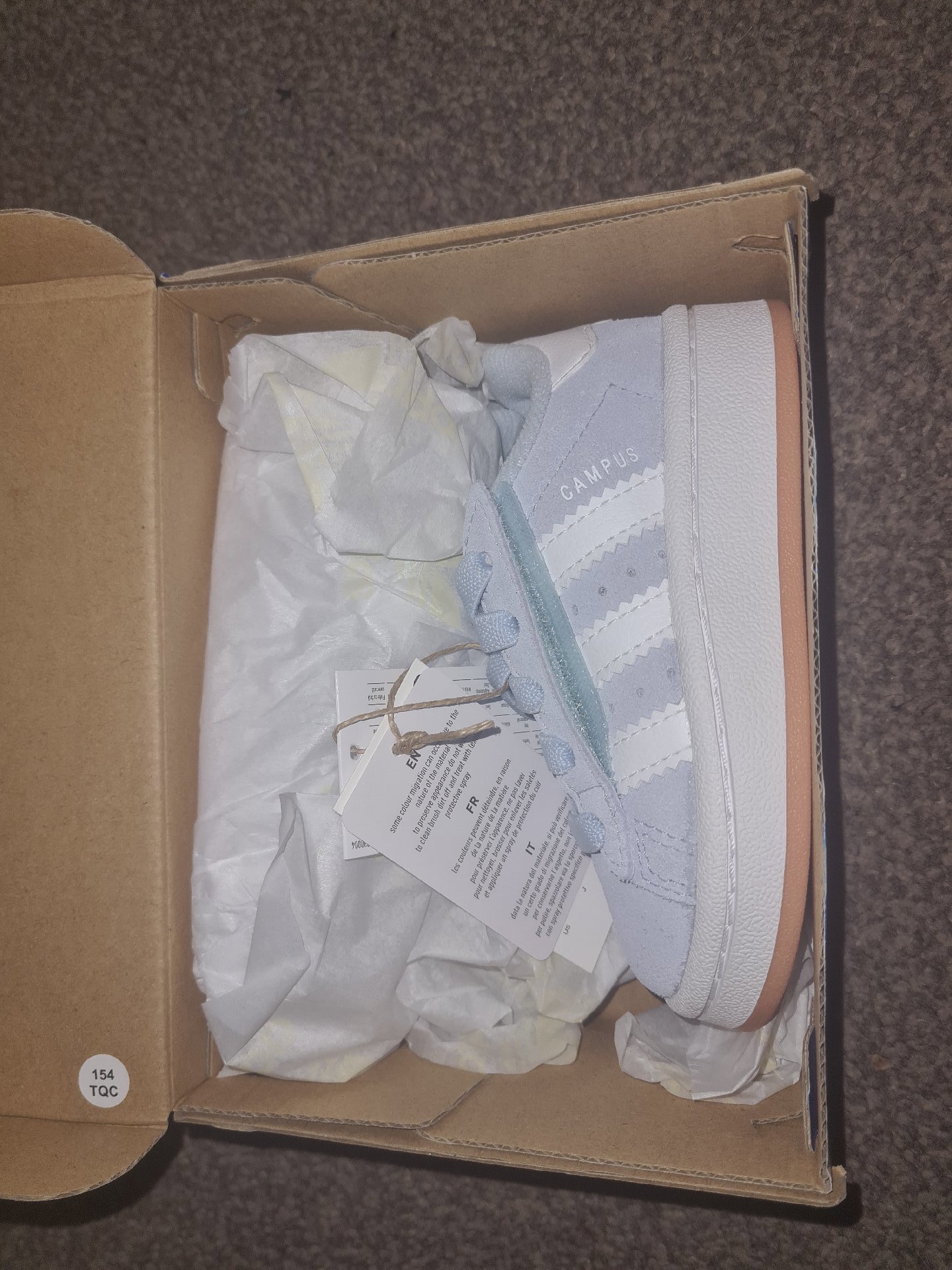 Adidas Campus 00s CF EL I Light Blue Trainers – UK 8, Adidas, 8, New condition — preloved on SilentSale®