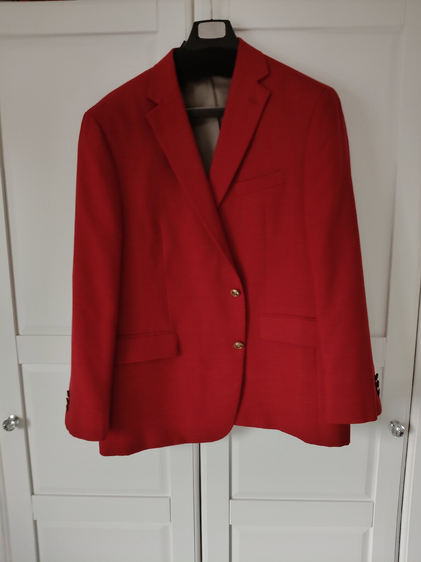Red jacket , Stafford, 44R, Excellent condition — preloved on SilentSale®