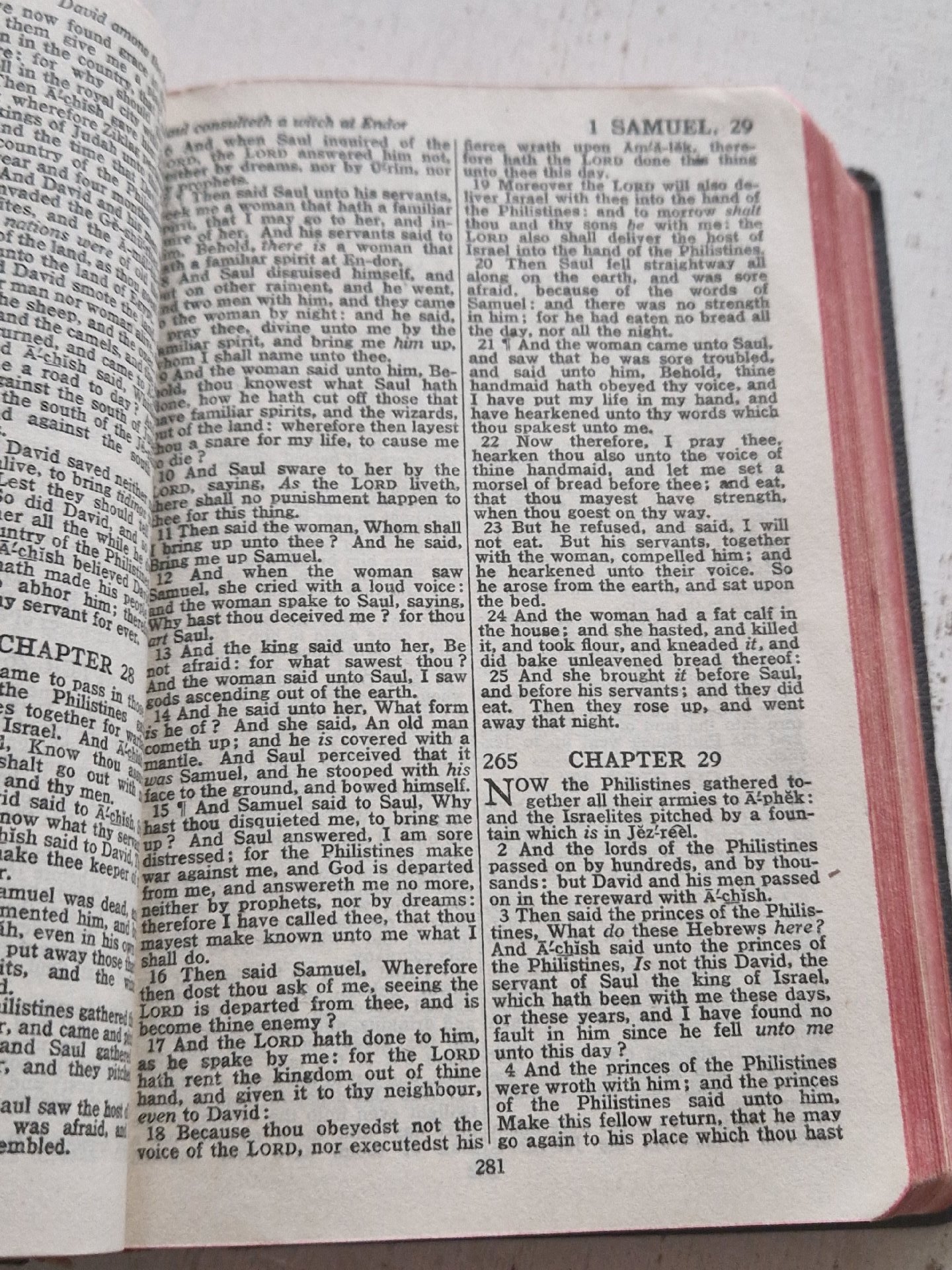 Black leather-bound Holy Bible,, Vintage, One Size, Excellent condition — preloved on SilentSale®