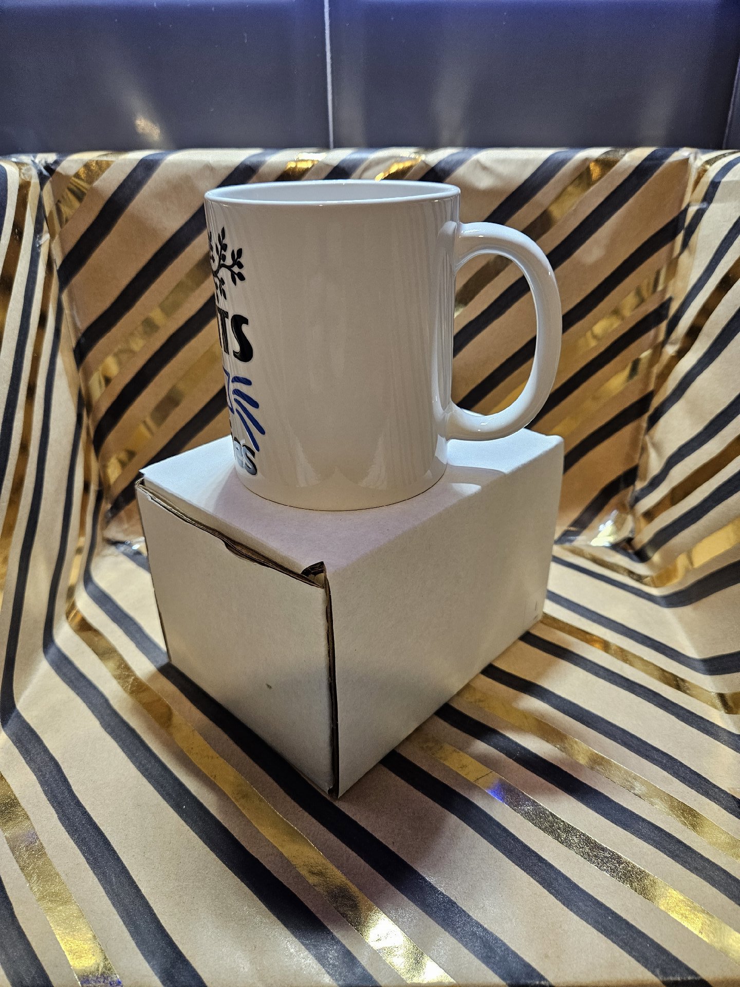 Ceramic Mug with 'Little Moments Big Memories' Print, Unbranded, One Size, New condition — preloved on SilentSale®