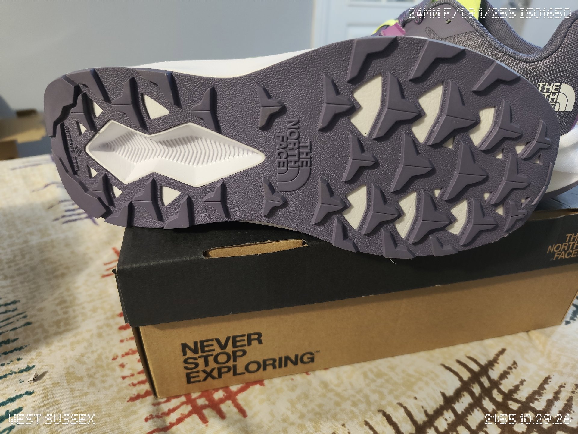 The North Face Yellow and Purple Trainers, The North Face, 4.5, Excellent condition — preloved on SilentSale®
