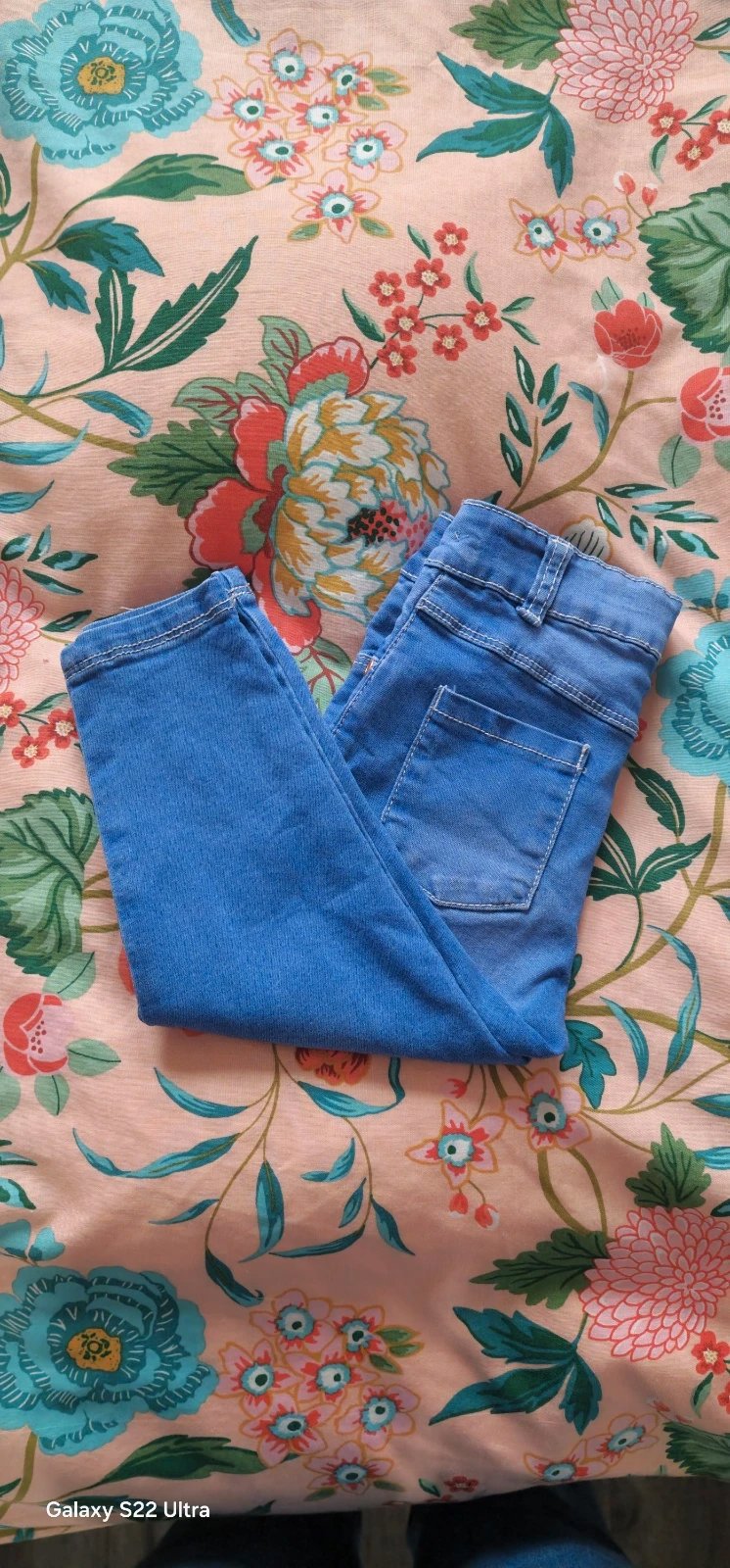 Girls jeans, Nutmeg, 12-18 months / 80 cm, Excellent condition — preloved on SilentSale®