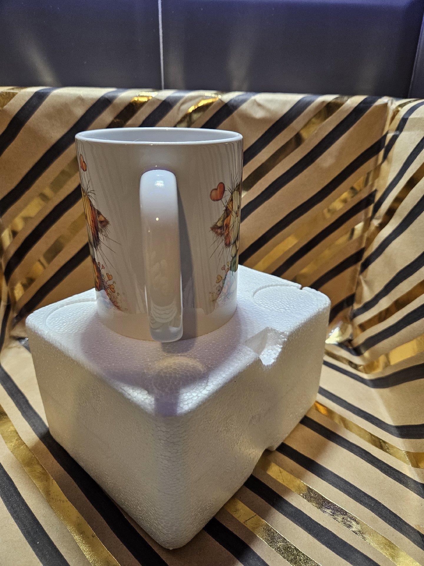 Cute Cat Design Ceramic Mug, Unbranded, One Size, New condition — preloved on SilentSale®