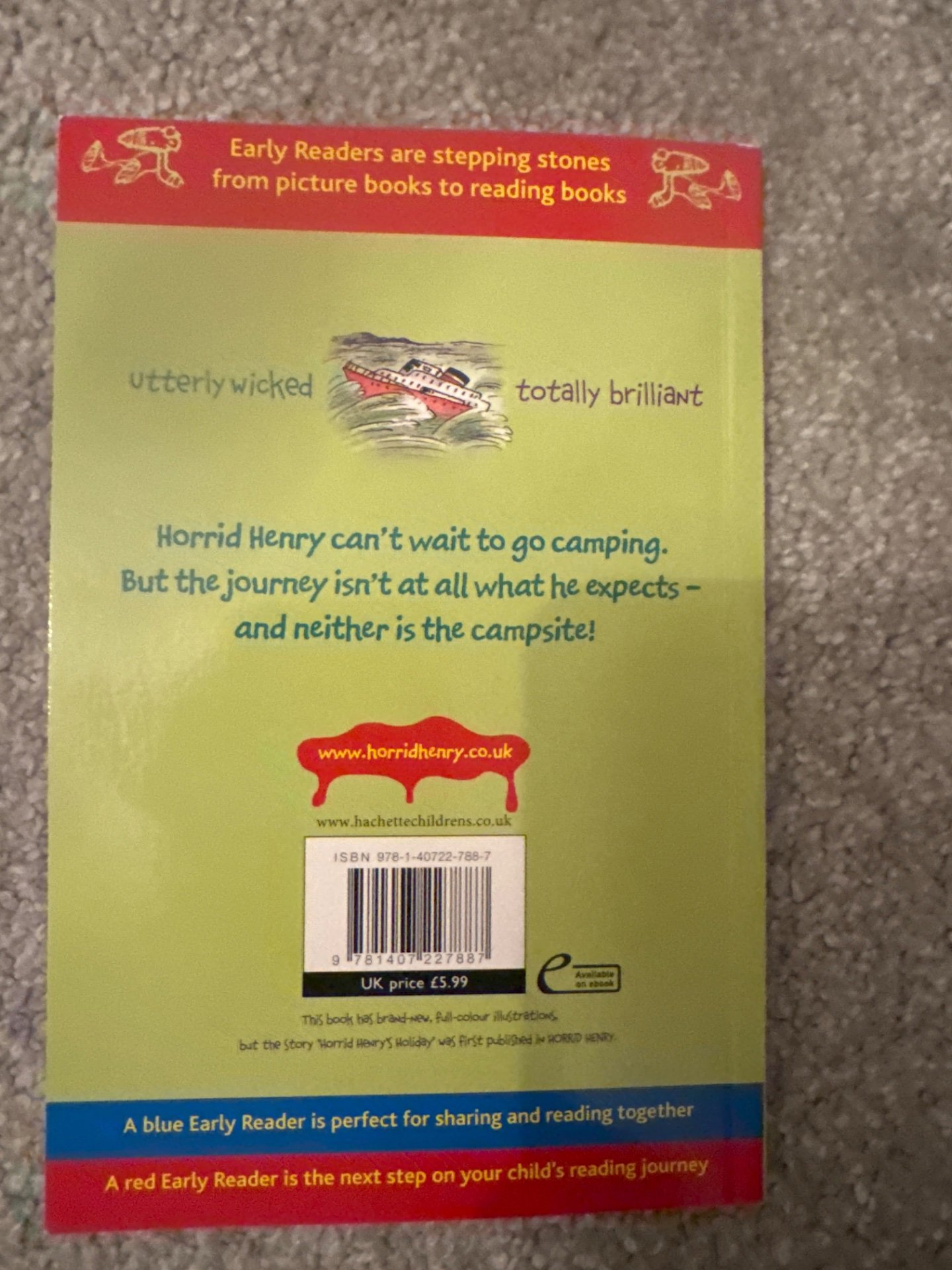 Horrid Henry's Holiday (Early Reader) *TBP* by Francesca Simon, Simon, One Size, Good condition — preloved on SilentSale®