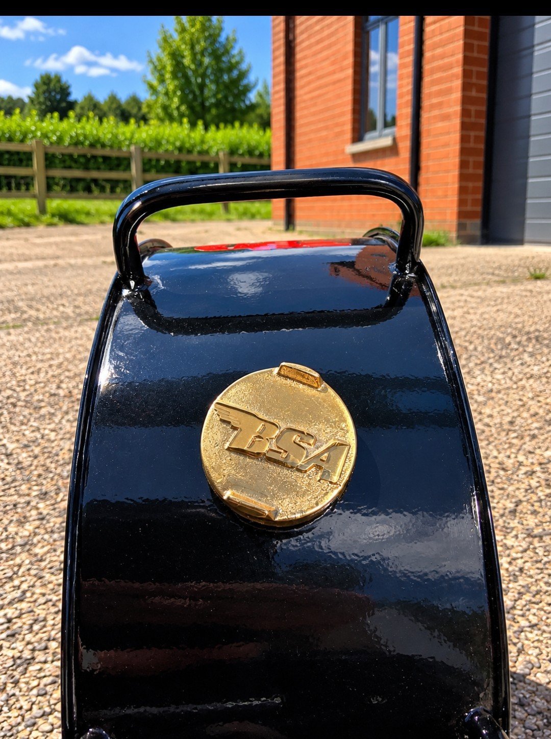 New Reproduction BSA Black Metal Petrol Can – Garage, Mancave Decor, BSA, Large, New condition — preloved on SilentSale®