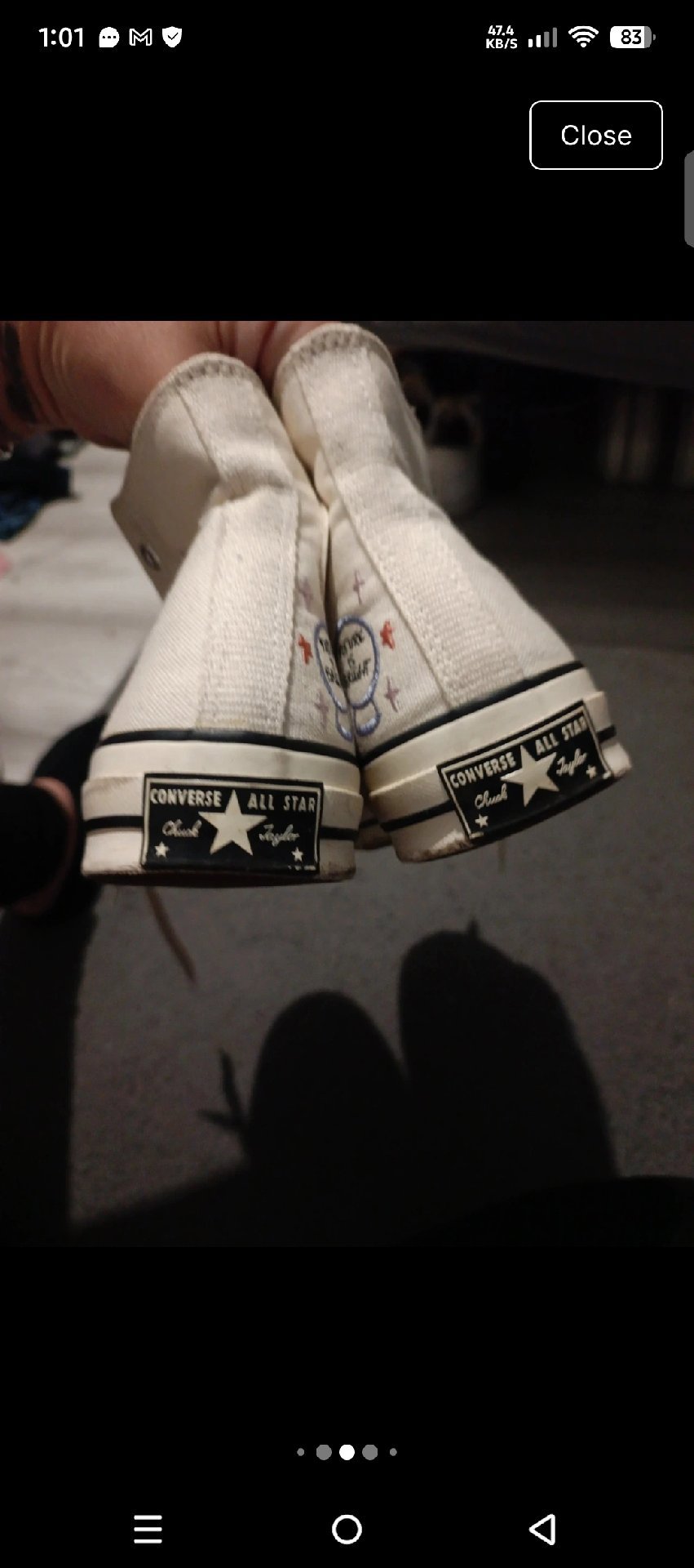 Converse Chuck Taylor All Star Zodiac Print High Top Trainers, Converse, 8, Good condition — preloved on SilentSale®
