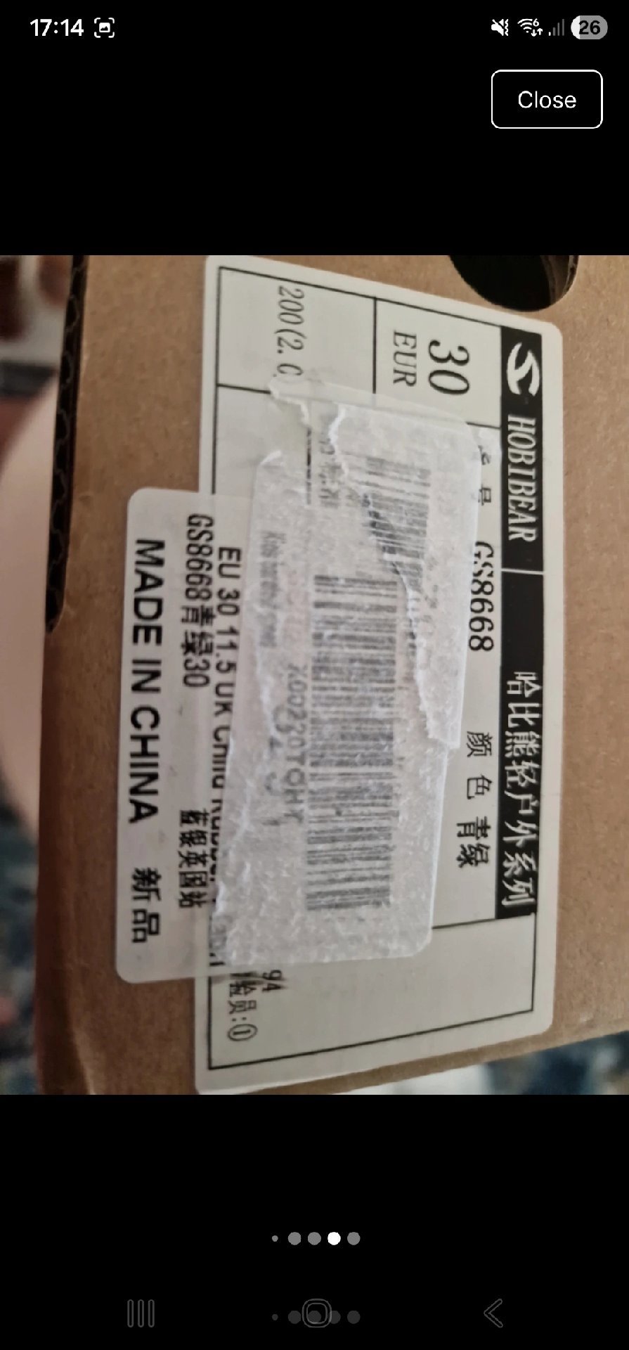 Hobibear Green Kids Velcro Trainers – Size 30, Hobibear, 30, New condition — preloved on SilentSale®