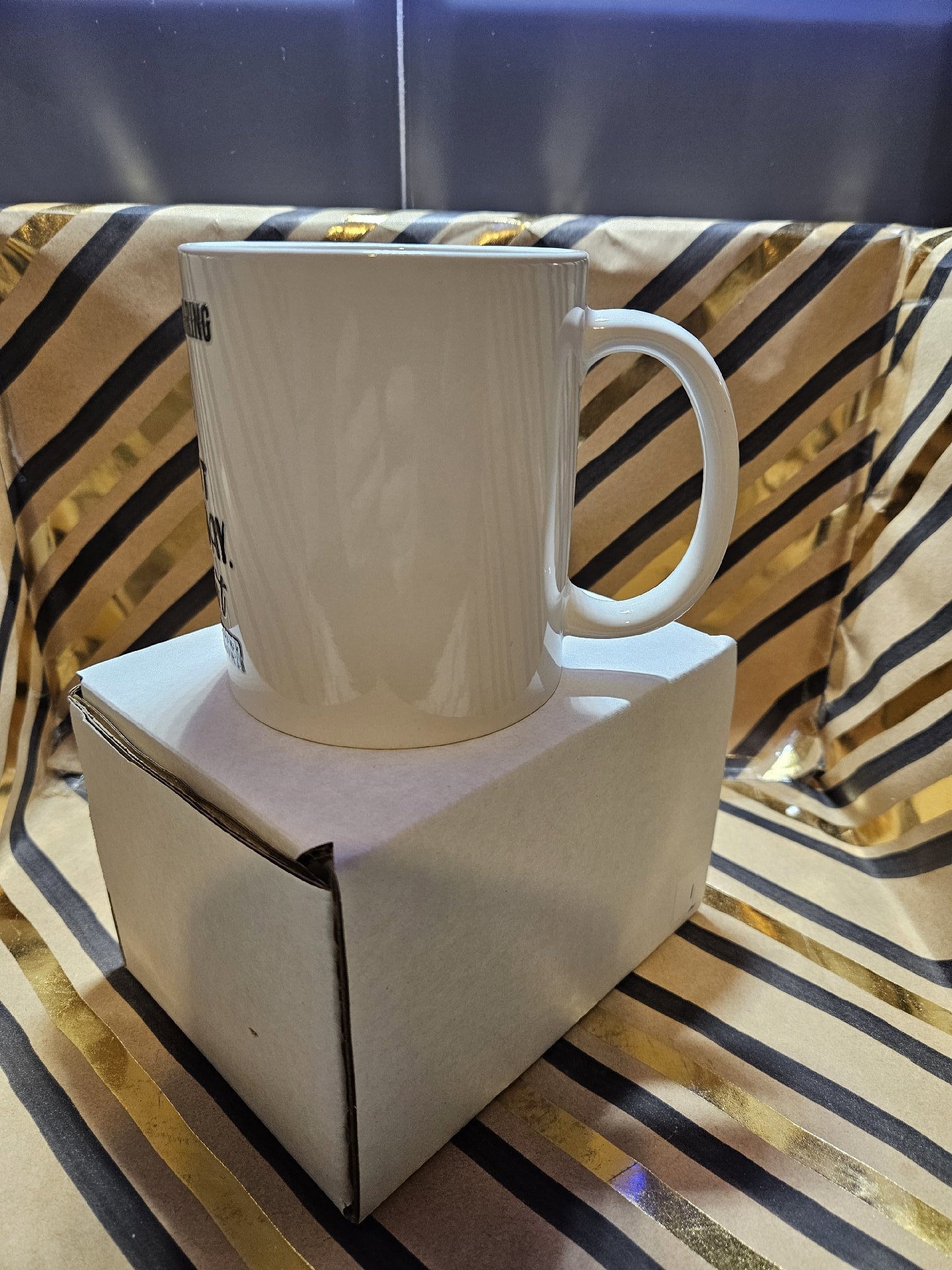 Ceramic Mug with Humorous Quote, Unbranded, One Size, New condition — preloved on SilentSale®