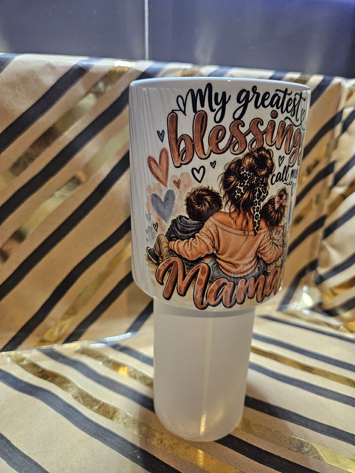 Ceramic Mug My Greatest Blessings Call Me Mama, Unbranded, One Size, New condition — preloved on SilentSale®