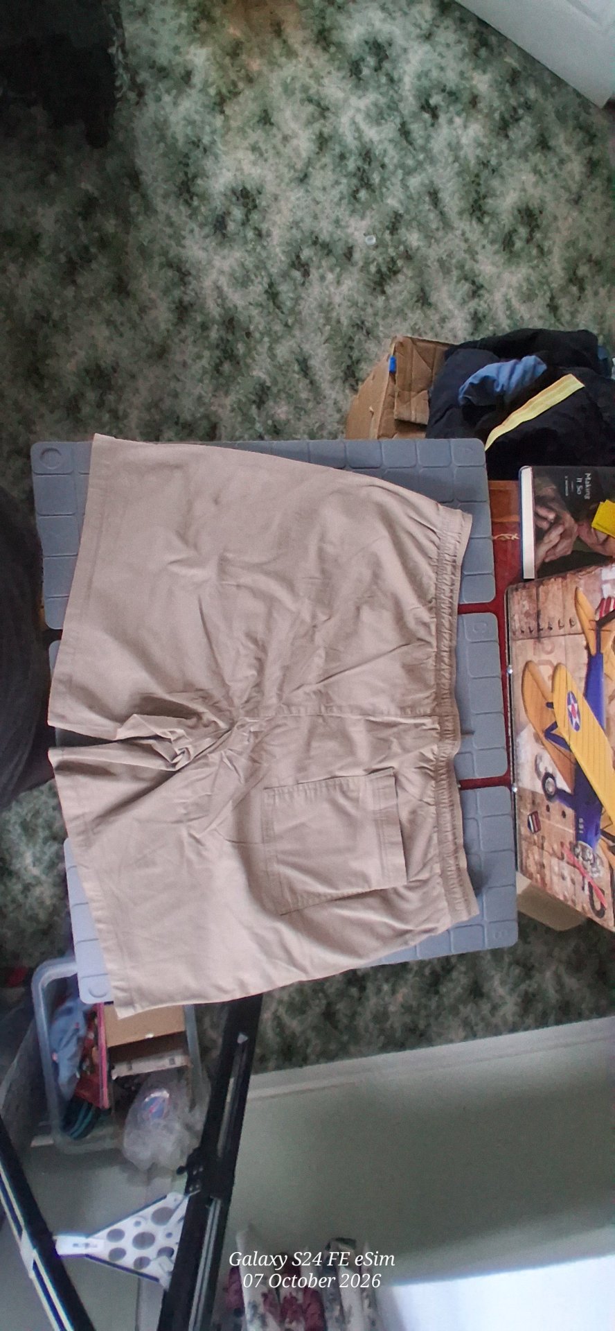 F&F Beige Casual Drawstring Shorts – Size 2XL, F&F, 2XL, Excellent condition — preloved on SilentSale®