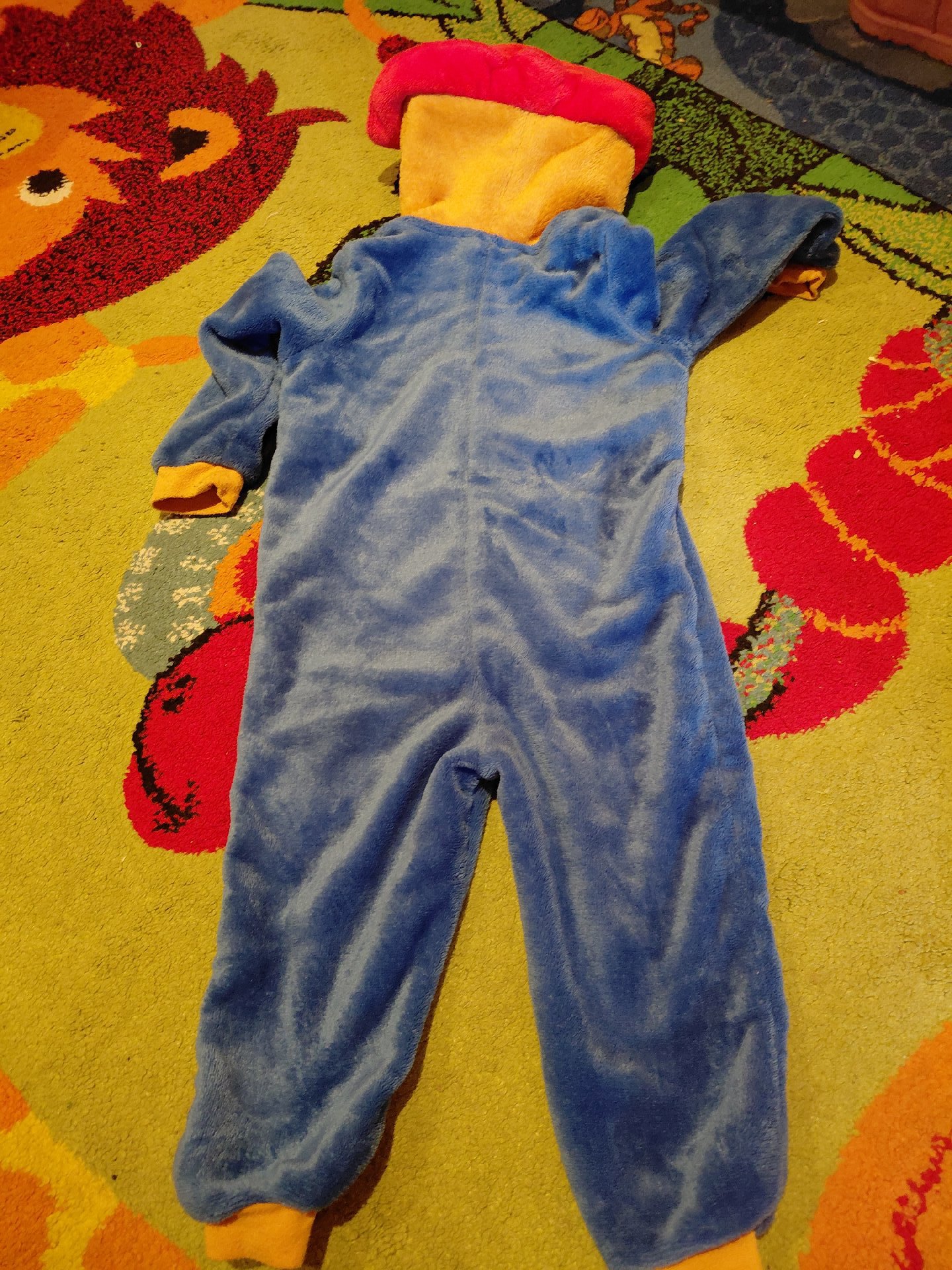 Paddington Blue Hooded Fleece Onesie for Kids, Unbranded, 2-3 years, Excellent condition — preloved on SilentSale®